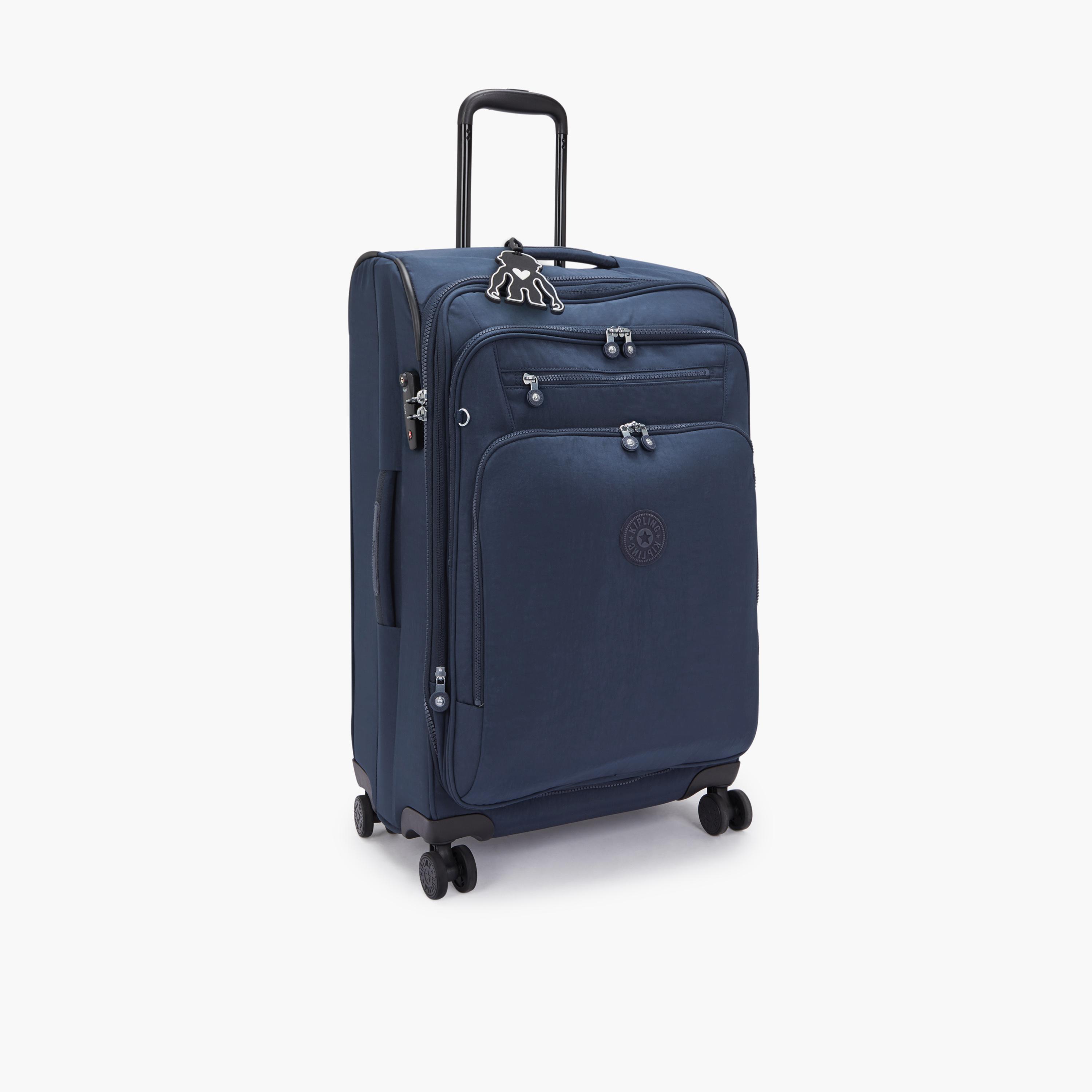 Kipling New Youri Spin M 68 CM Medium Check-in Nylon Soft Sided 4-Wheeler Spinner Trolley Bag with TSA Lock-travel-luggagesandbags-luggage-image-5