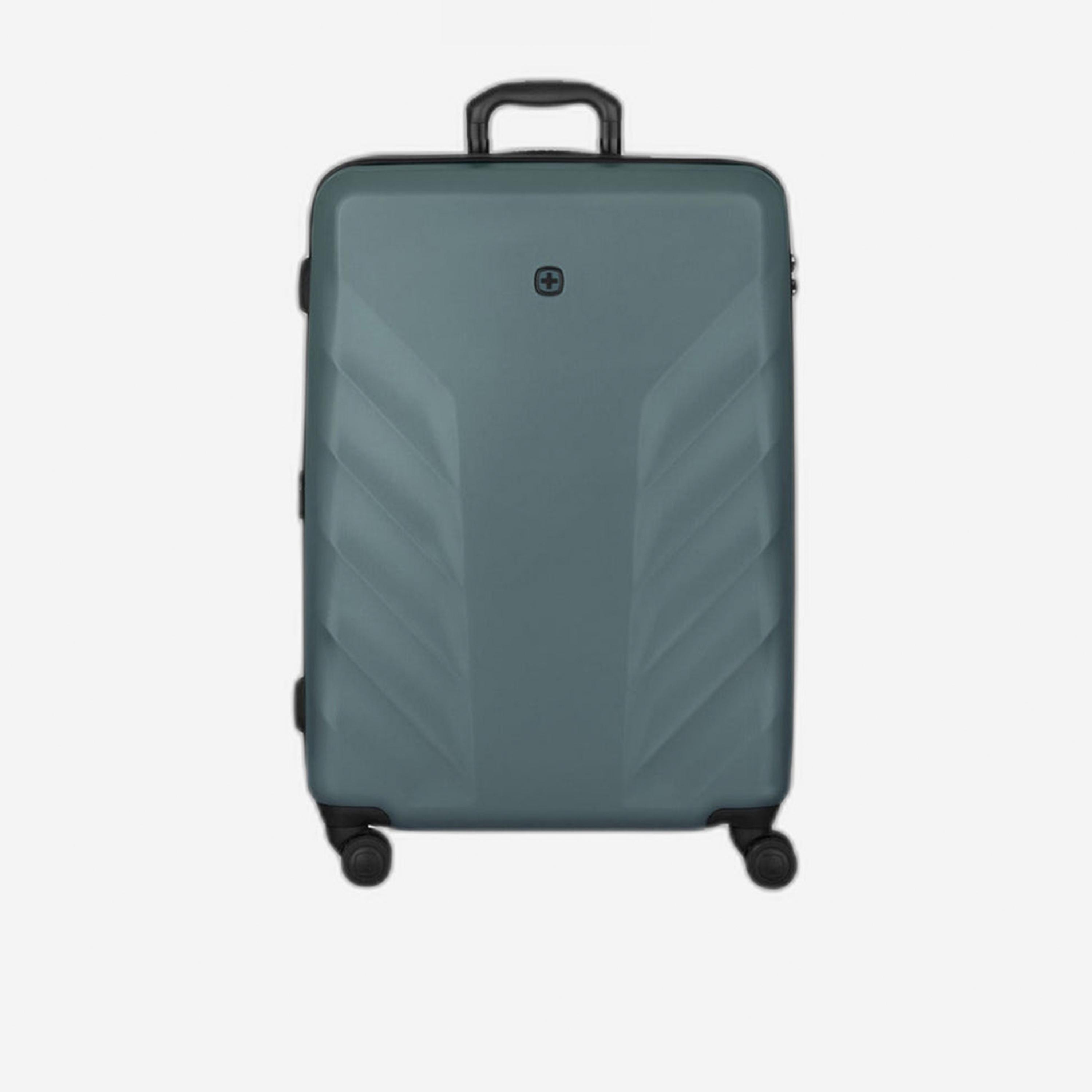 Wenger Motion 69 CM Large Check-in Polycarbonate with ABS Hard Sided 4-Wheeler Spinner Trolley Bag with TSA Lock-travel-luggagesandbags-luggage-image-1