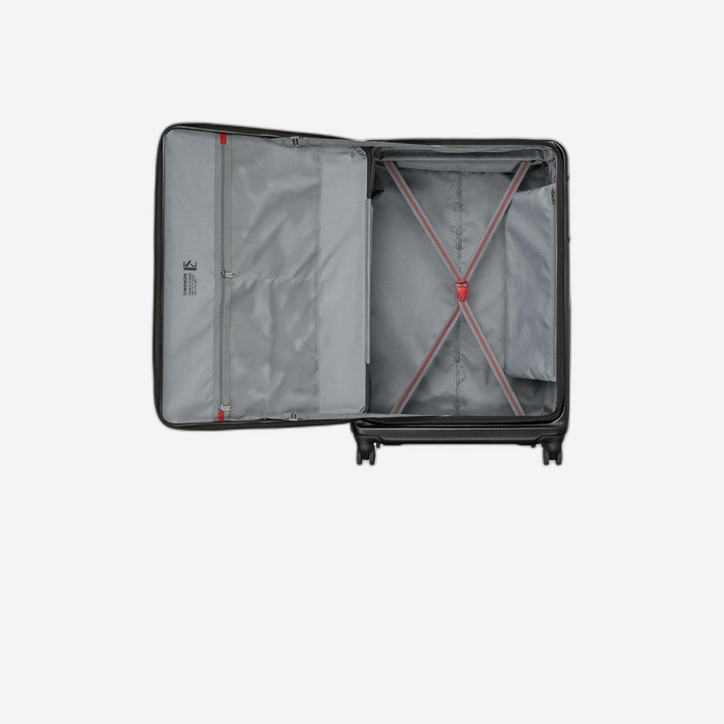 Wenger Amplix 82 CM Extra Large Check-in Polycarbonate with ABS Hard Sided 4-Wheeler Spinner Trolley Bag with TSA Lock-travel-luggagesandbags-luggage-image-5