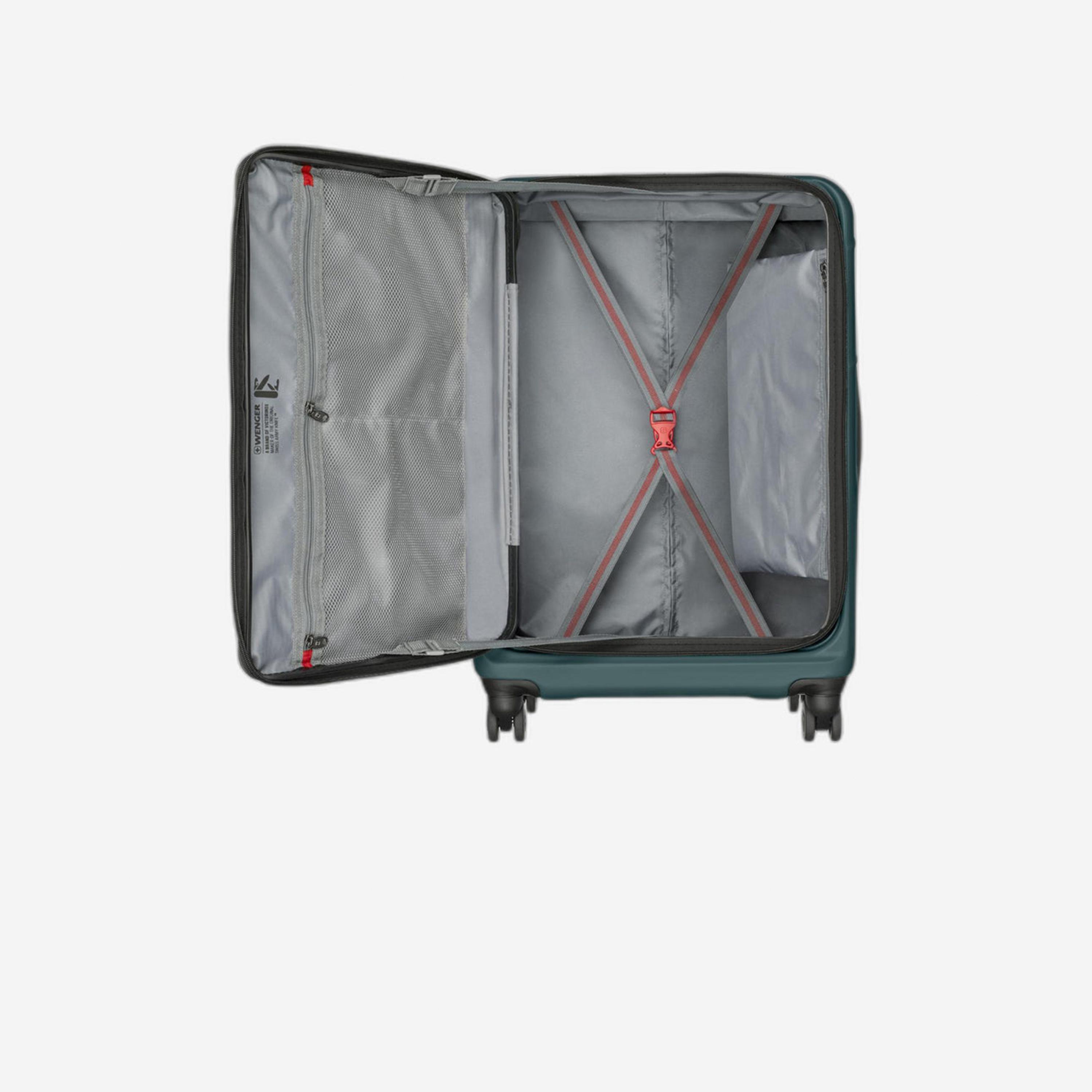 Wenger Amplix 68 CM Large Check-in Polycarbonate with ABS Hard Sided 4-Wheeler Spinner Trolley Bag with TSA Lock-travel-luggagesandbags-luggage-image-5