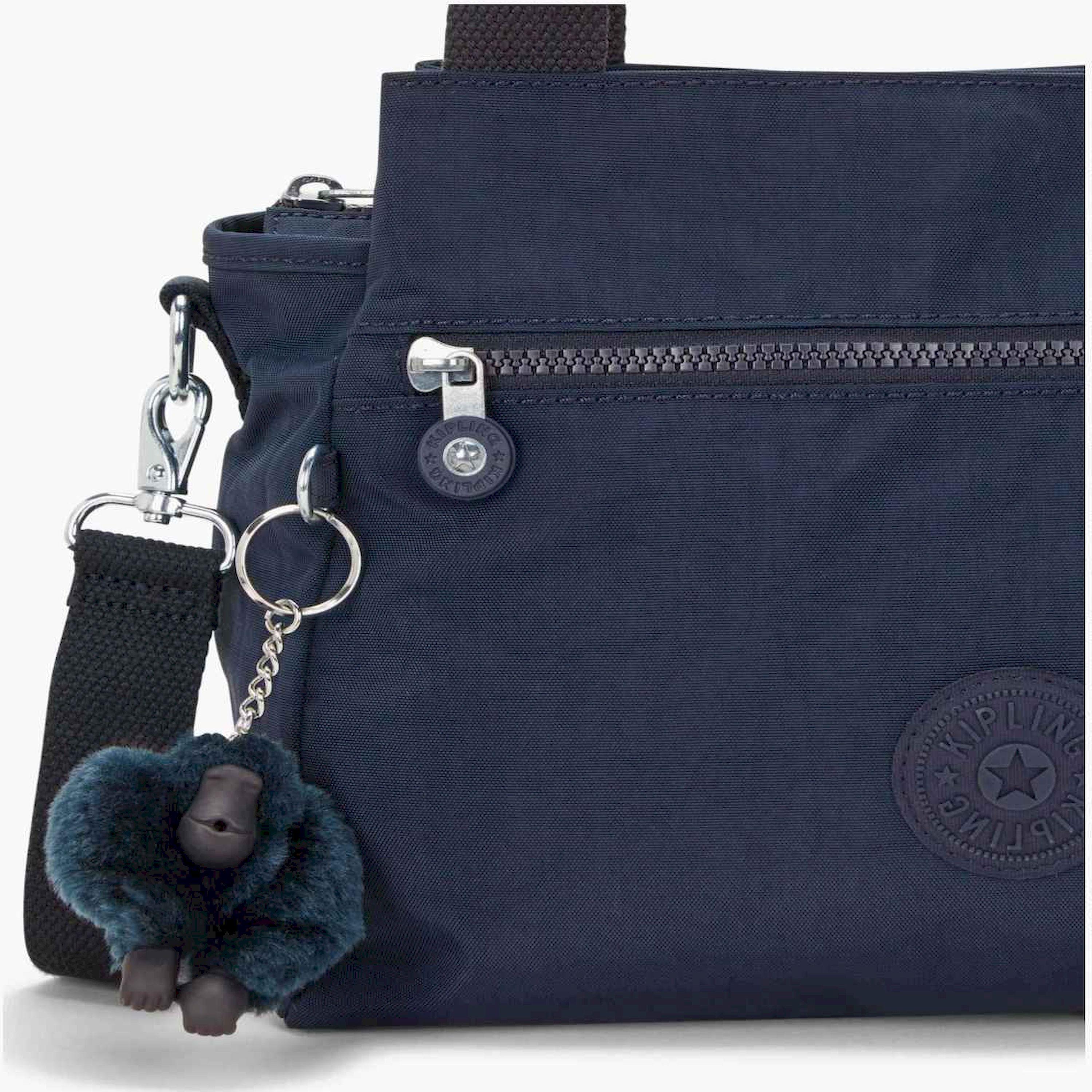 Kipling Elysia Plain Double Handle Satchel Bag with Zipper closure and Adjustable Strap-women-bagsandwallets-handbags-image-4