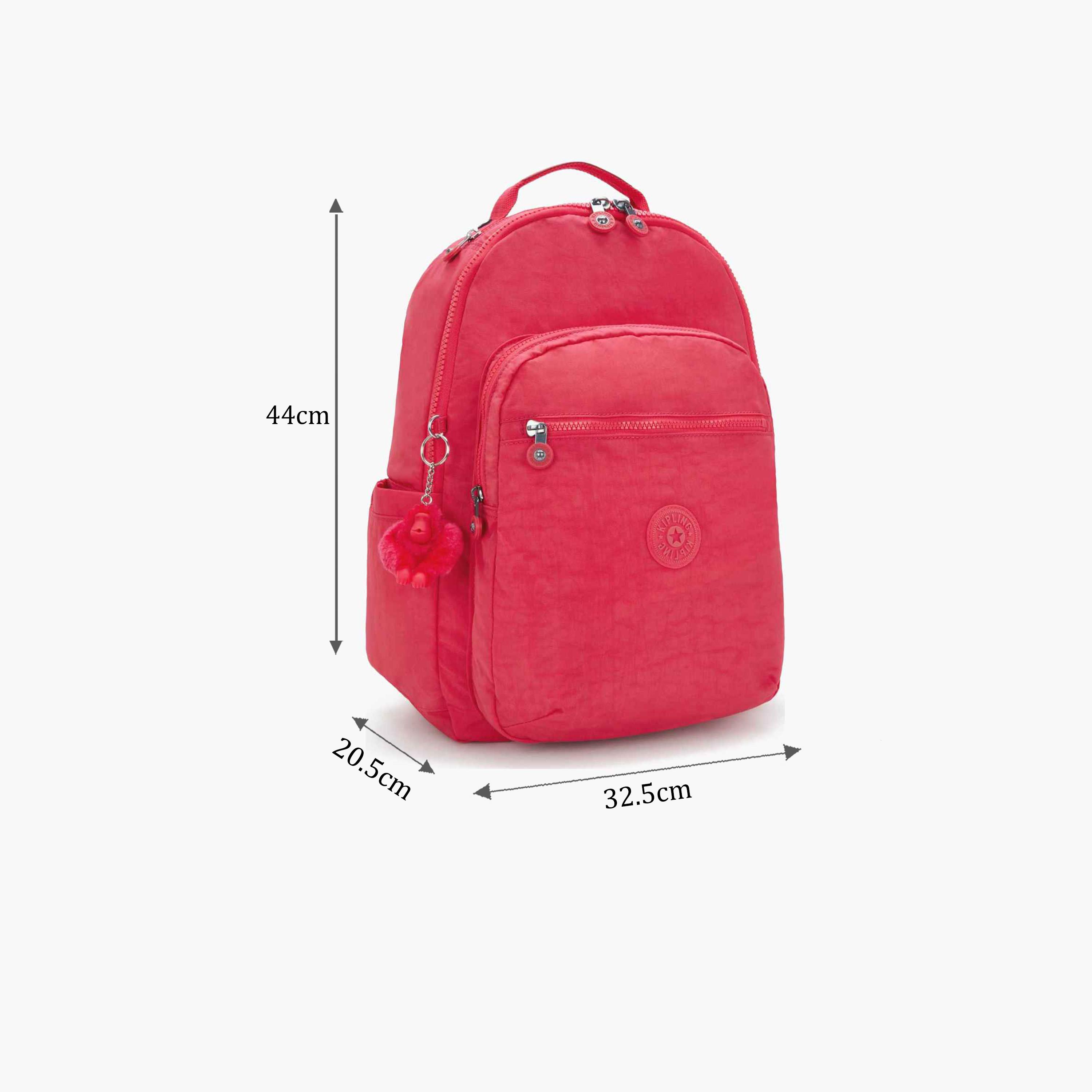 Kipling 27L Backpack - Nylon, Adjustable Shoulder Straps | 198265200683-travel-luggagesandbags-backpacks-image-2