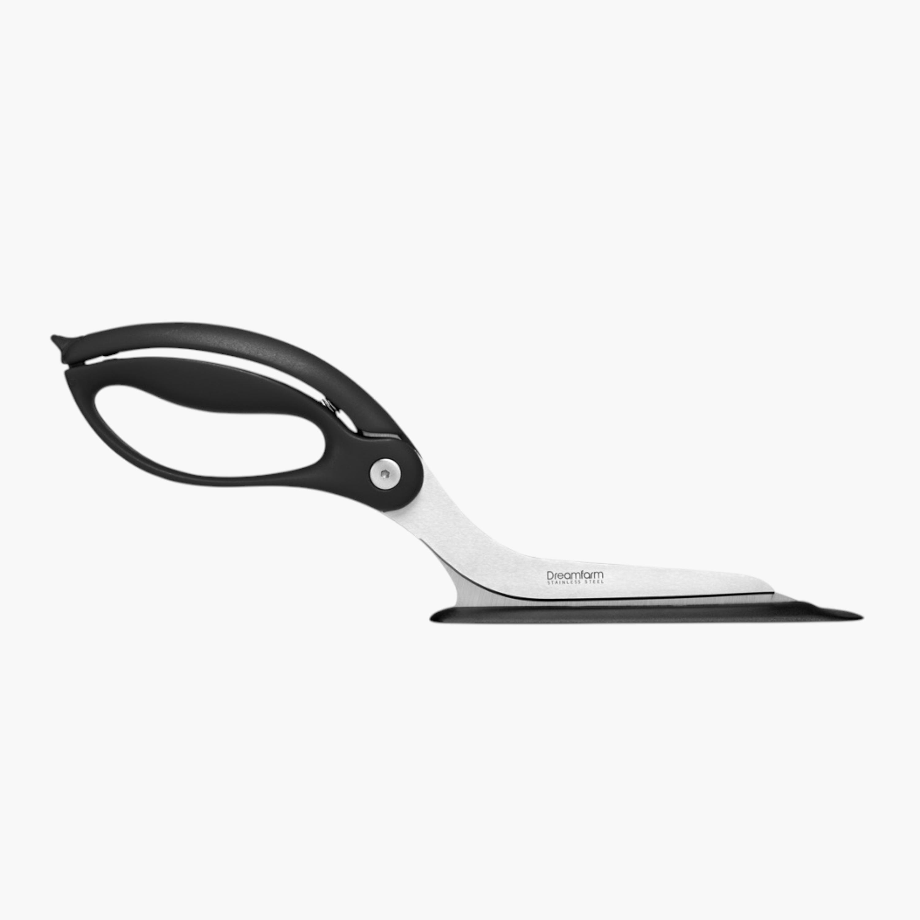 Dreamfarm 2-in-1 Stainless Steel Pizza Scissors