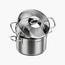 Korkmaz Perla 2-Piece Stainless Steel Steamer Set-InfluencerCodes_Ramadan26_All_20012026-image-2