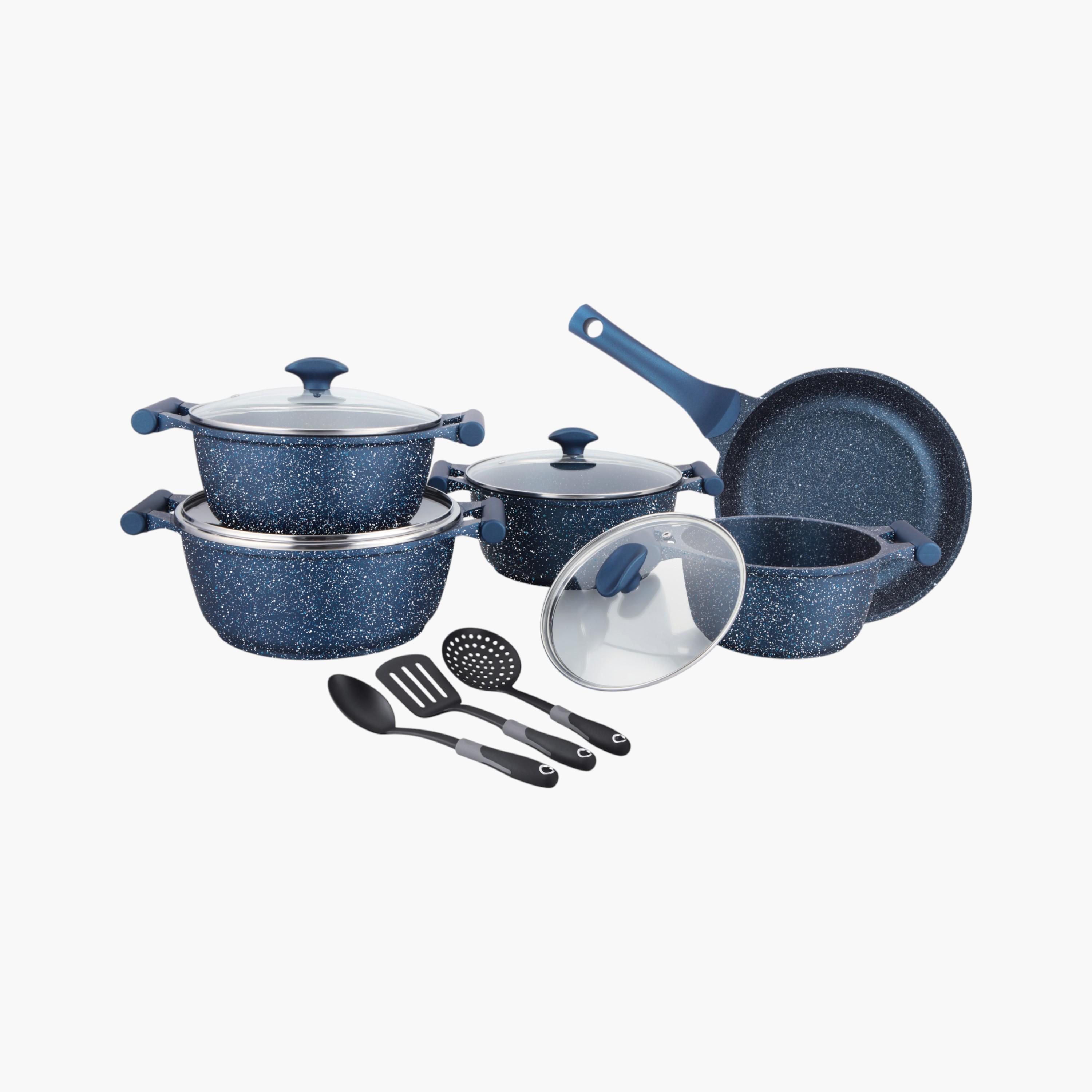 Prestige Essentials 12-Piece Die Cast Aluminium Cookware Set
