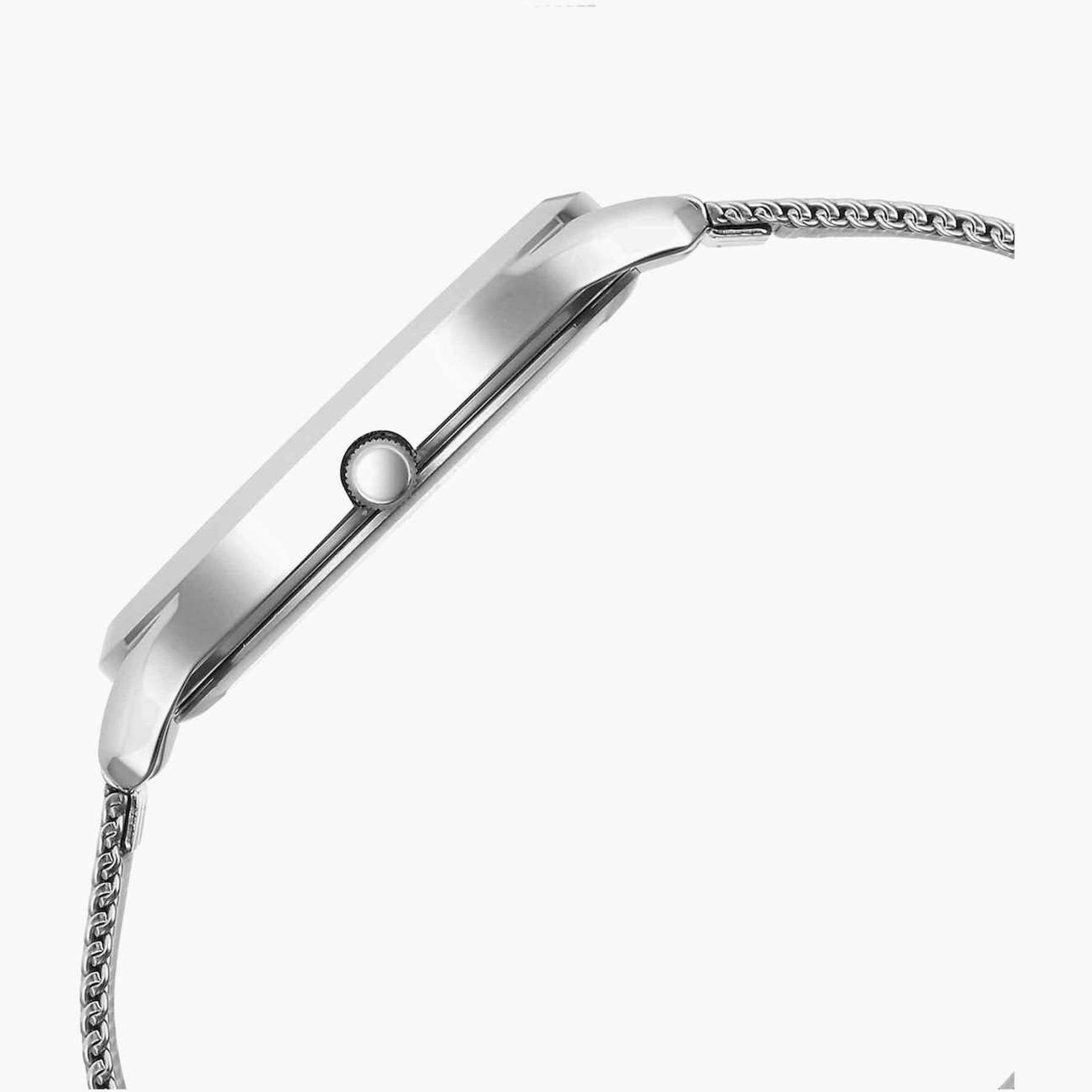 تيتان- ساعة يد  تناظرية للرجال سوار ستانلس ستيل لون فضي  40مم  | 1825SM10-men-watchesandjewellery-watches-image-4