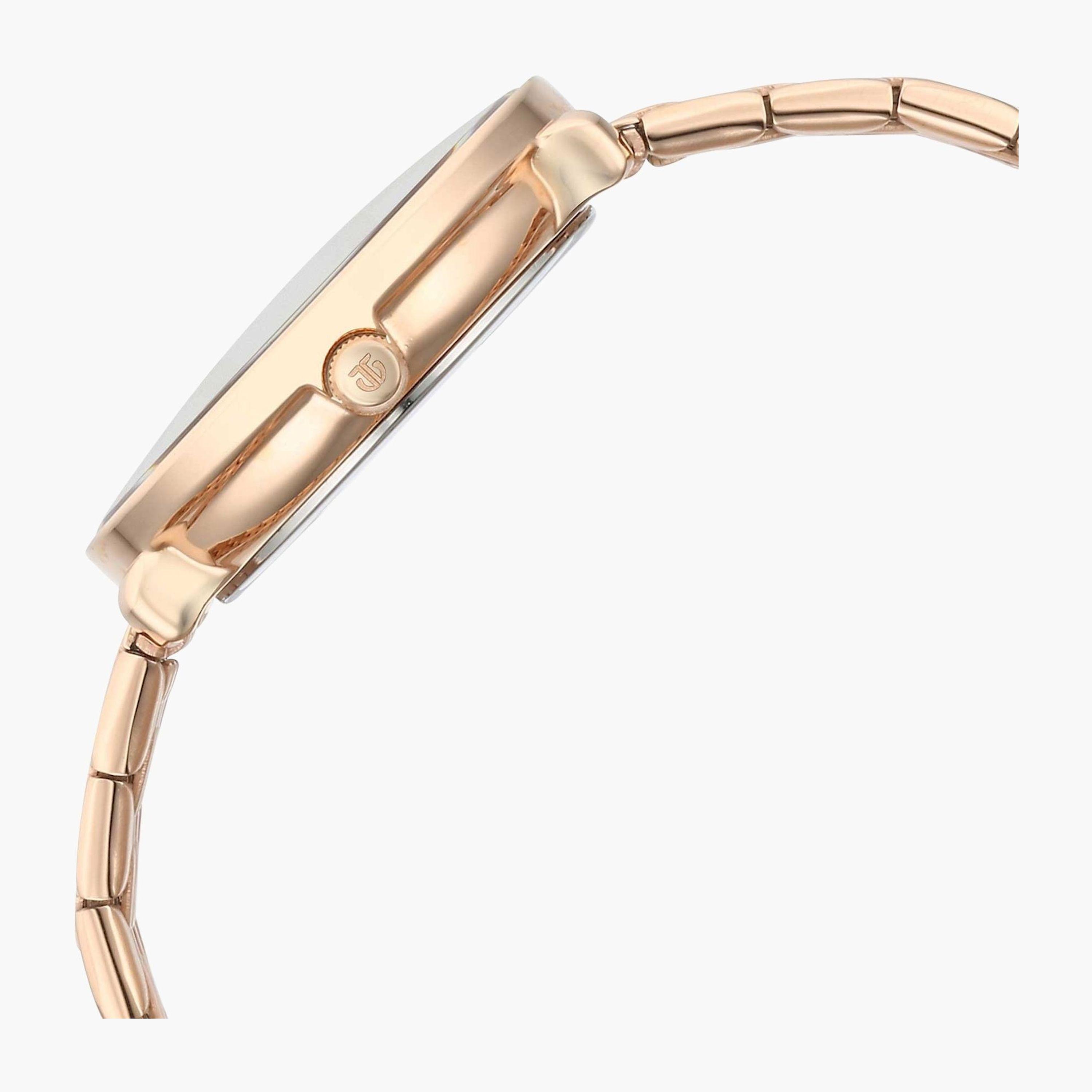 تيتان- ساعة يد  تناظرية للنساء سوار ستانلس ستيل لون ذهبي  38مم  | 2651WM08-women-watchesandjewellery-watches-image-4