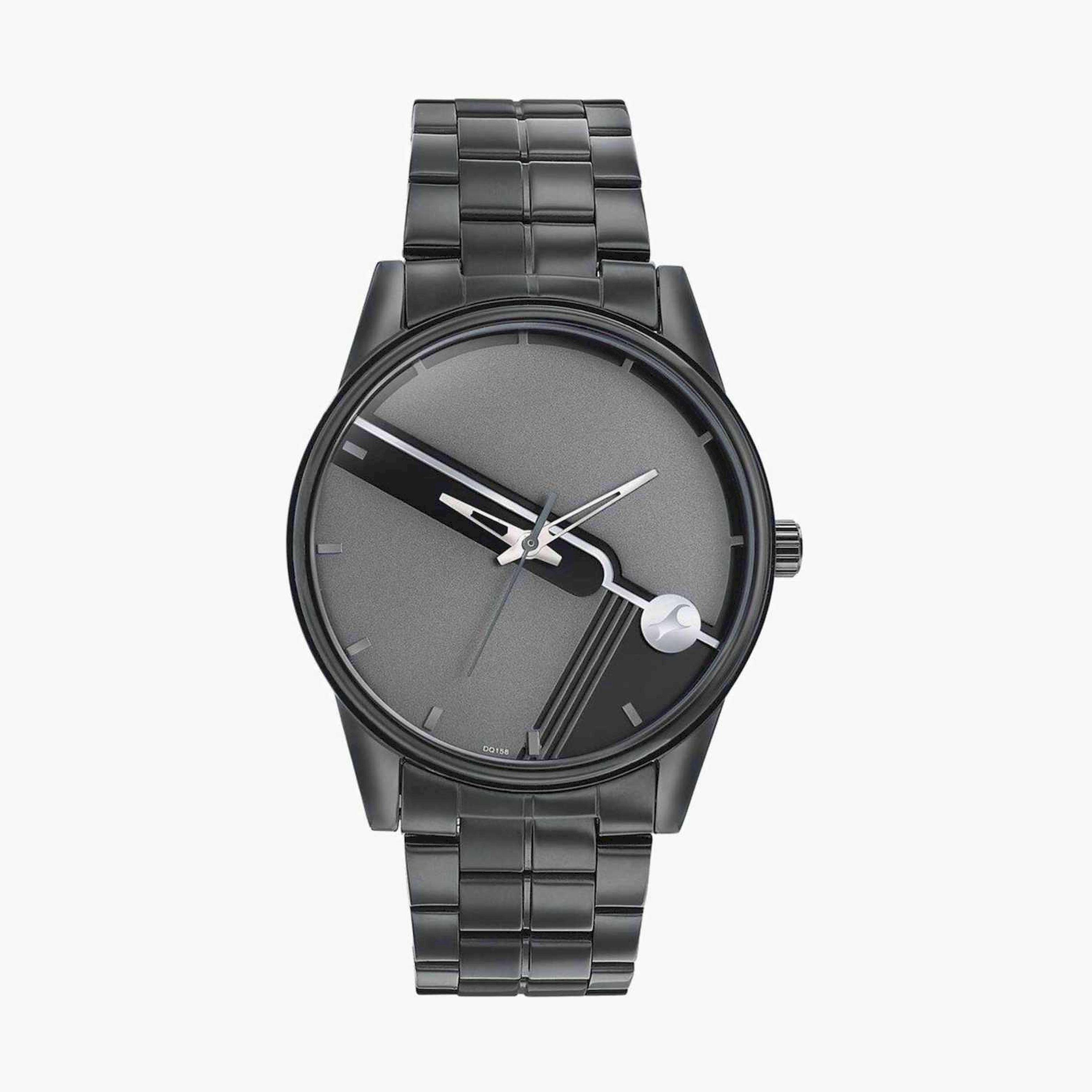 فاست تراك- ساعة يد  تناظرية للرجال سوار ستانلس ستيل لون أسود  42مم  | 3305NM02-men-watchesandjewellery-watches-image-1