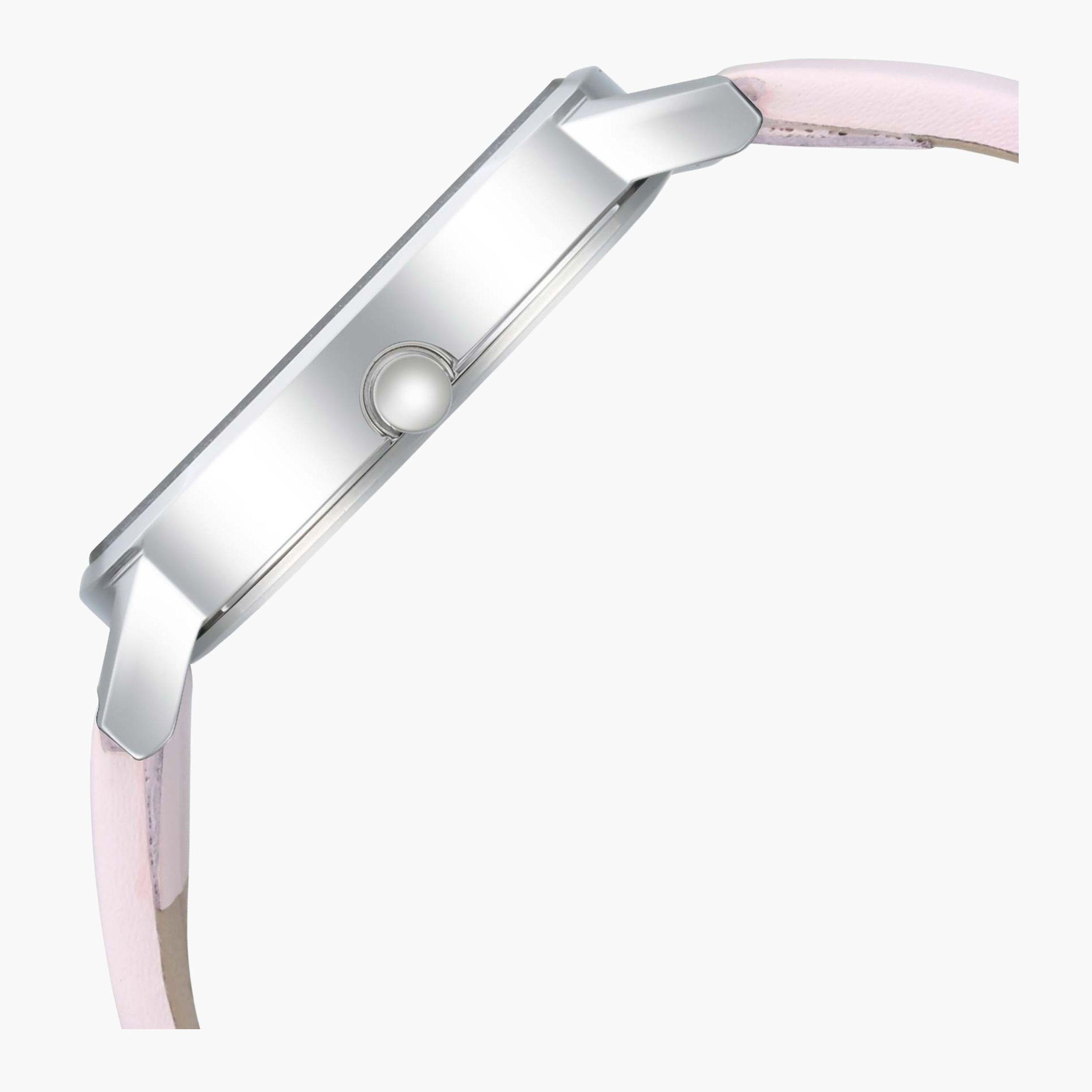 فاست تراك- ساعة يد  تناظرية للنساء سوار جلدي لون زهري  37مم  | NS6172SL03-women-watchesandjewellery-watches-image-3