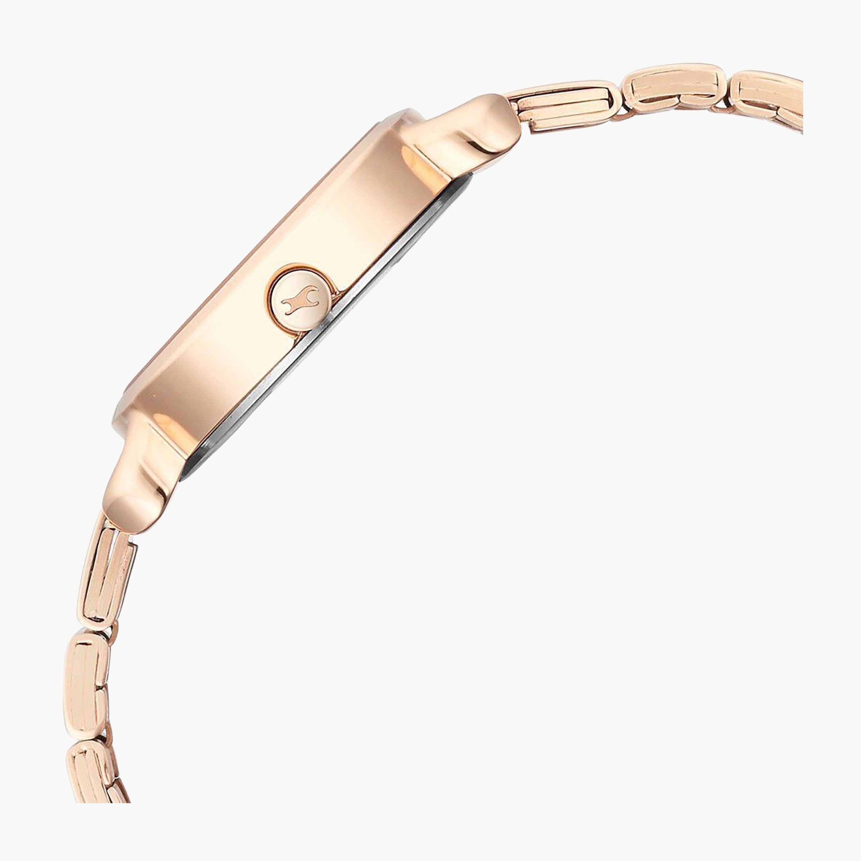 فاست تراك- ساعة يد  تناظرية للنساء سوار ستانلس ستيل لون ذهبي  30مم  | 6221WM02F-women-watchesandjewellery-watches-image-4