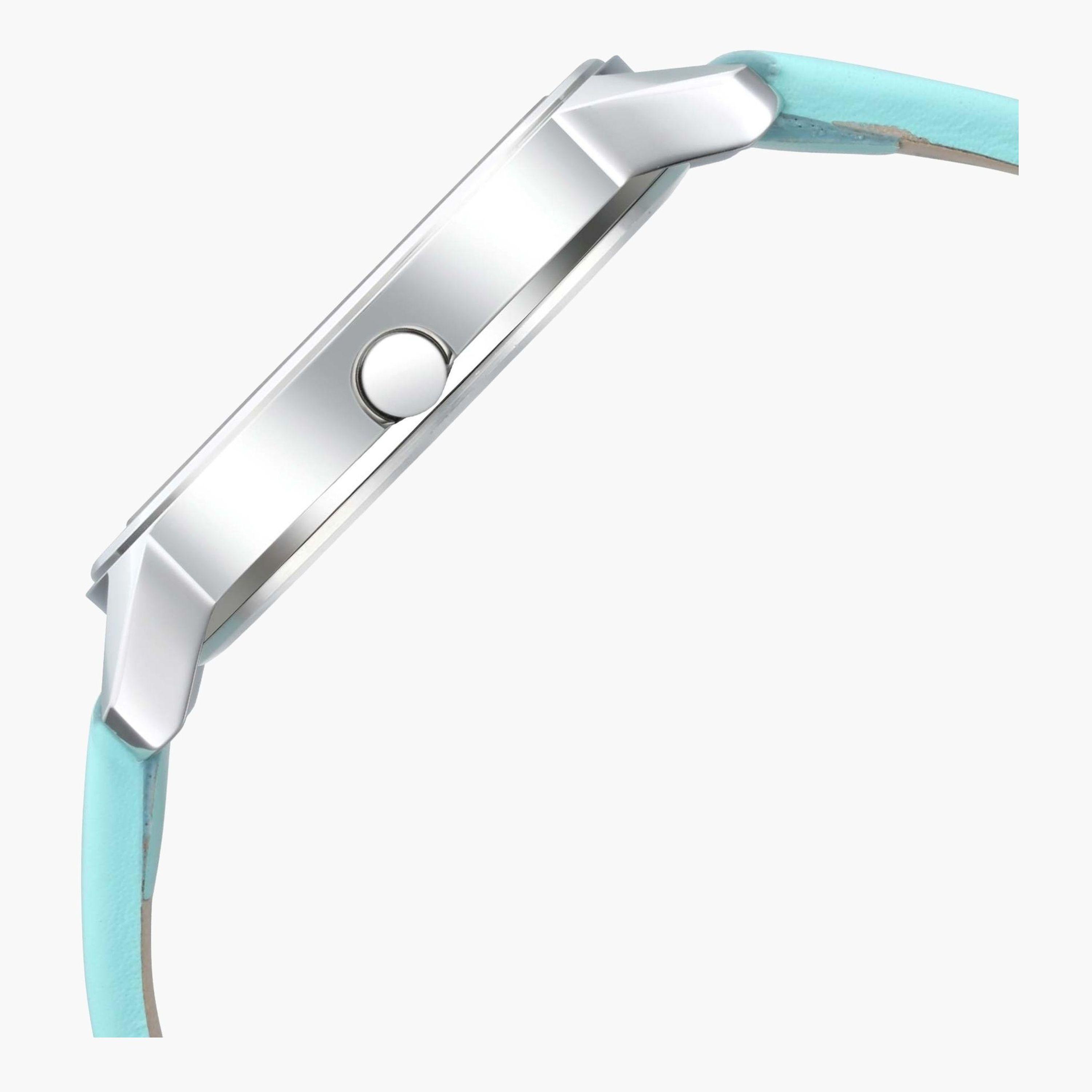 فاست تراك- ساعة يد  تناظرية للنساء سوار جلدي لون أزرق  38مم  | NR6246SL01-women-watchesandjewellery-watches-image-3