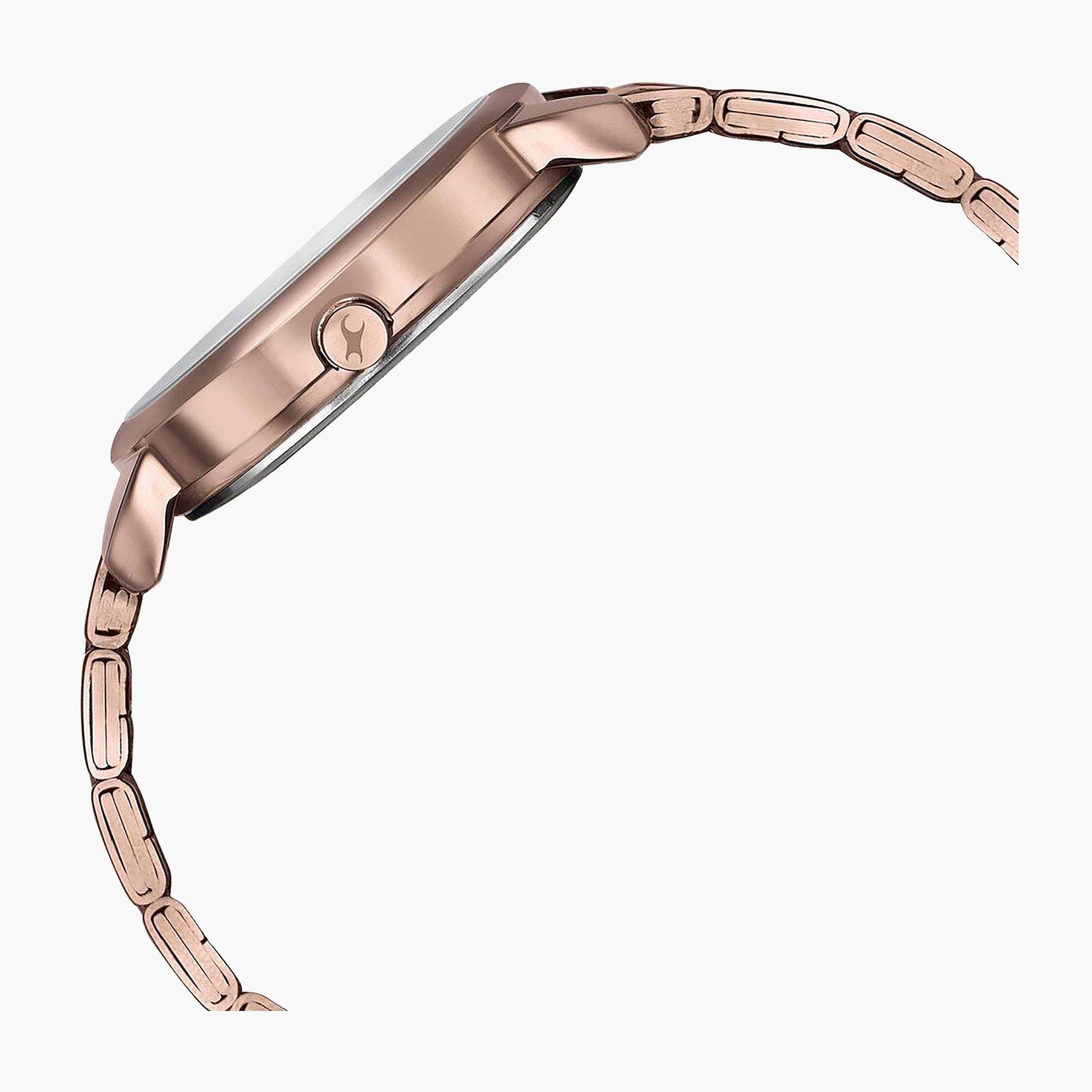 فاست تراك- ساعة يد  تناظرية للنساء سوار ستانلس ستيل لون بني  35مم  | 6282QM01-women-watchesandjewellery-watches-image-4