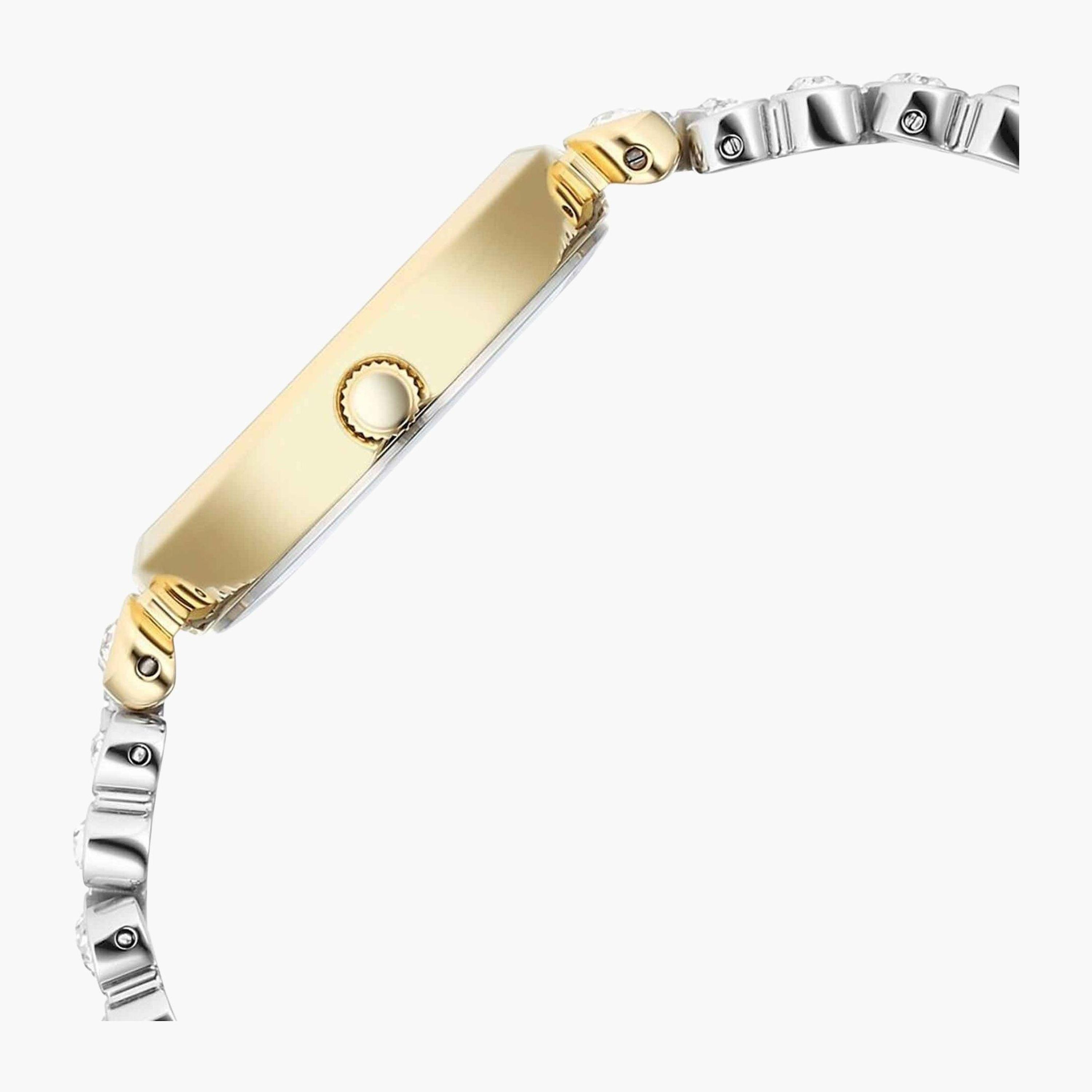 تيتان- ساعة يد  تناظرية للنساء سوار معدني لون فضي  30مم  | NS95262BM01-women-watchesandjewellery-watches-image-4