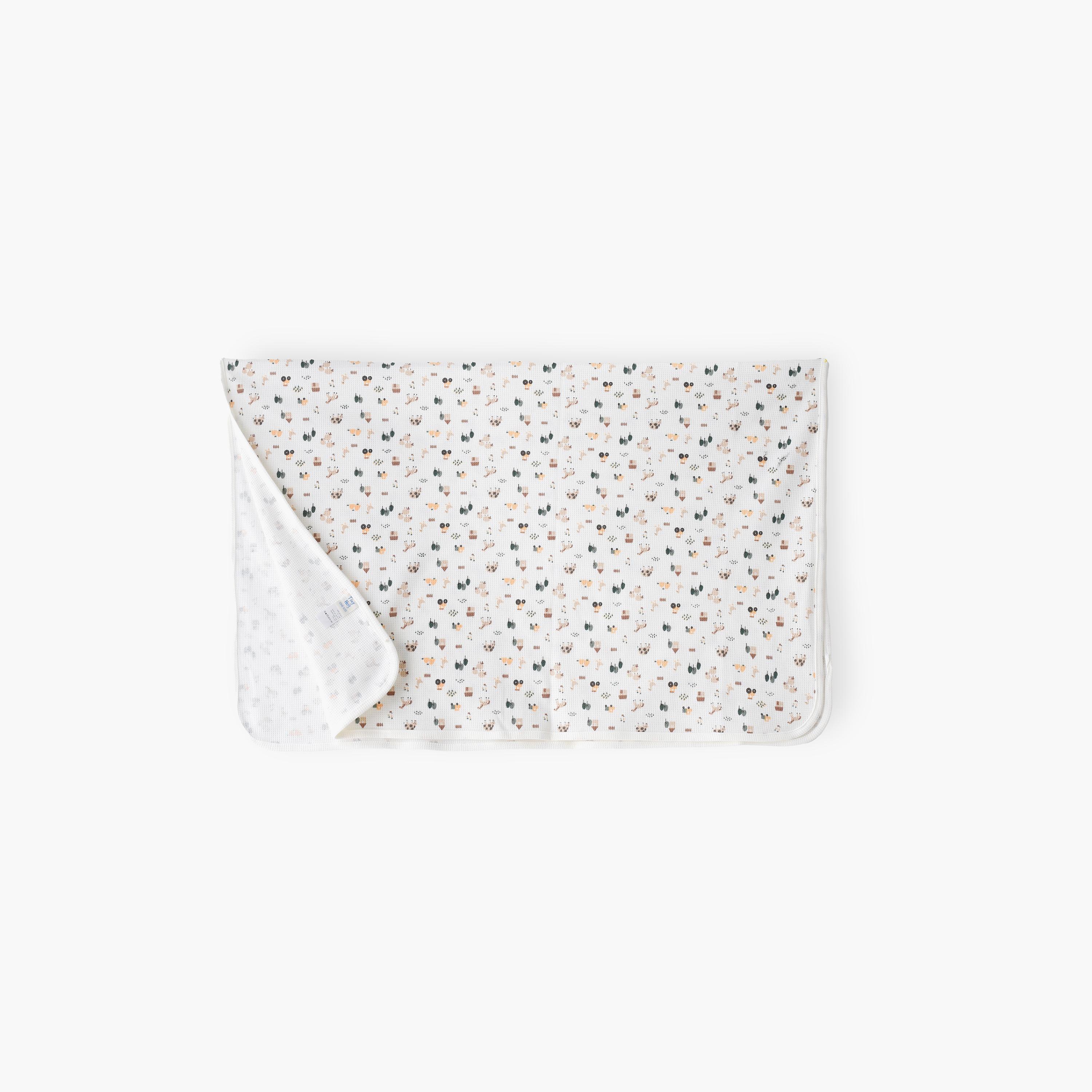 UniqKidz Printed 100% Cotton Soft & Warn Blanket-baby-nursery-blanketsandswaddles-blanketsandquilts-image-1