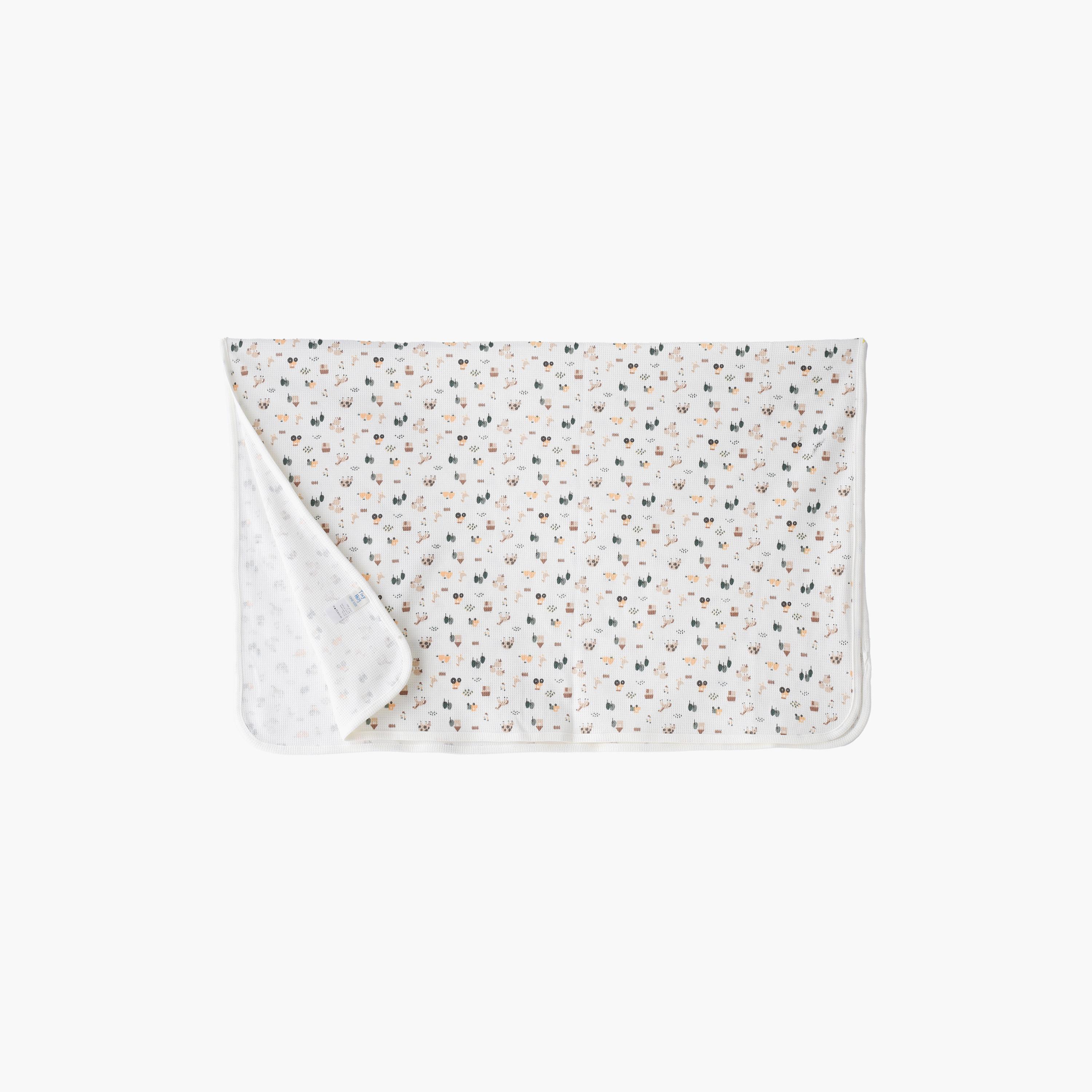 UniqKidz Printed 100% Cotton Soft & Warn Blanket-baby-nursery-blanketsandswaddles-blanketsandquilts-image-2