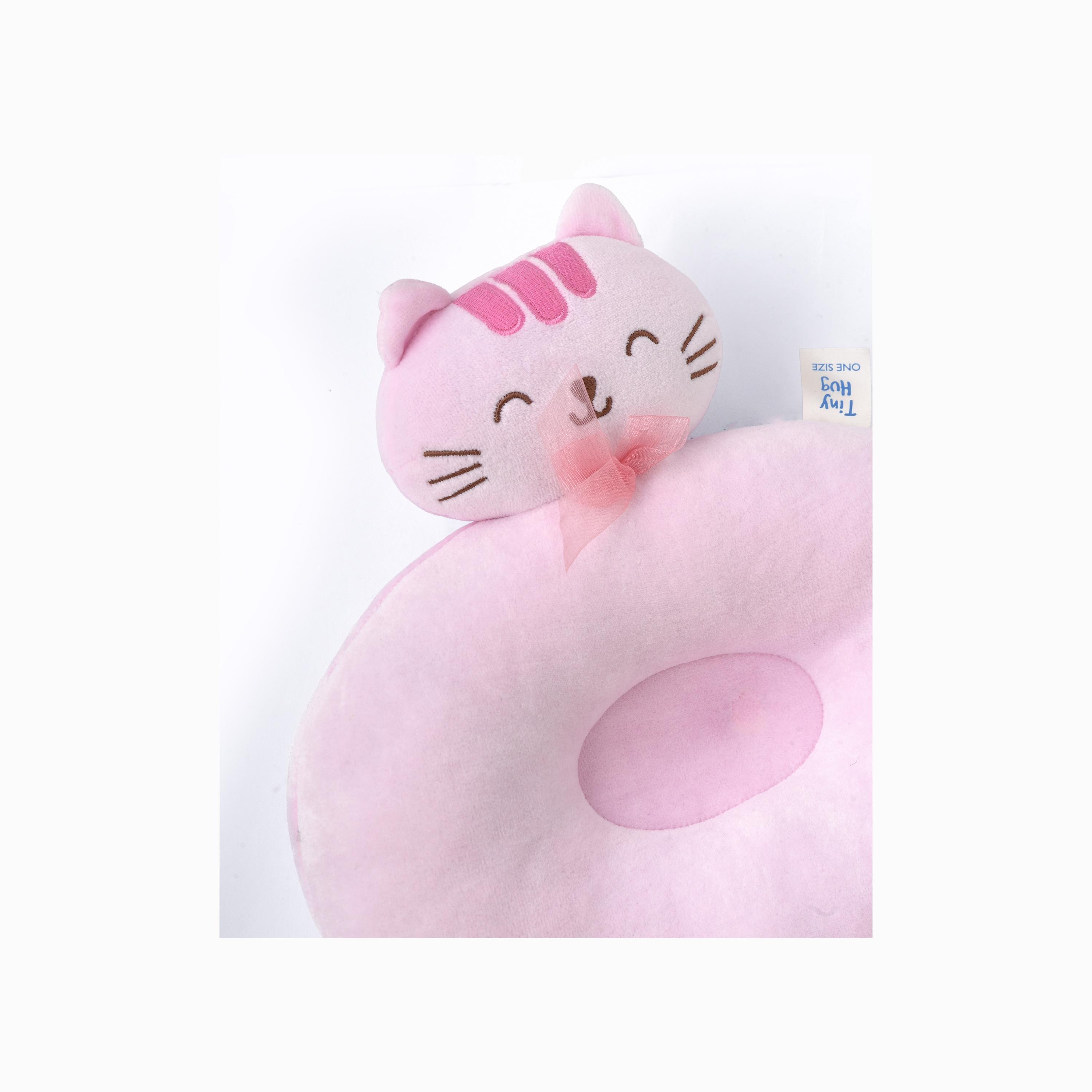 UniqKidz Solid 100% Cotton Soft & Breathable Flat Pillow - Teddy-baby-nursery-babybedding-image-4