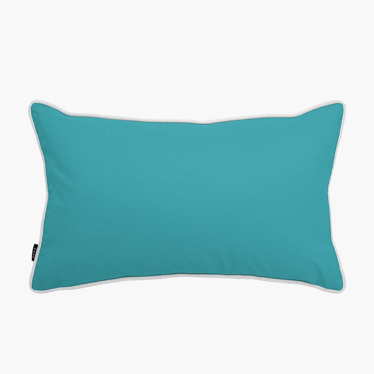 Aelia Sky II Plain Piping Filled Cushion - 30x50 cm