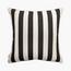 Aelia Ebony Striped Filled Cushion - 50x50 cm-InfluencerCodes_Ramadan26_All_20012026-image-1