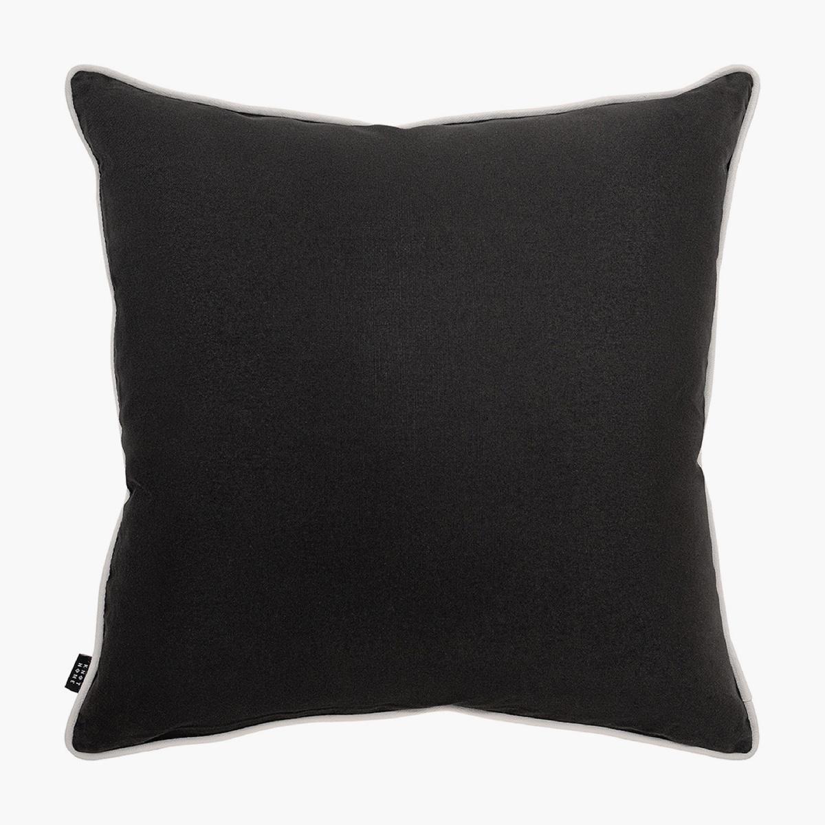 Aelia Steele Piping Outdoor Filled Cushion - 50x50 cm