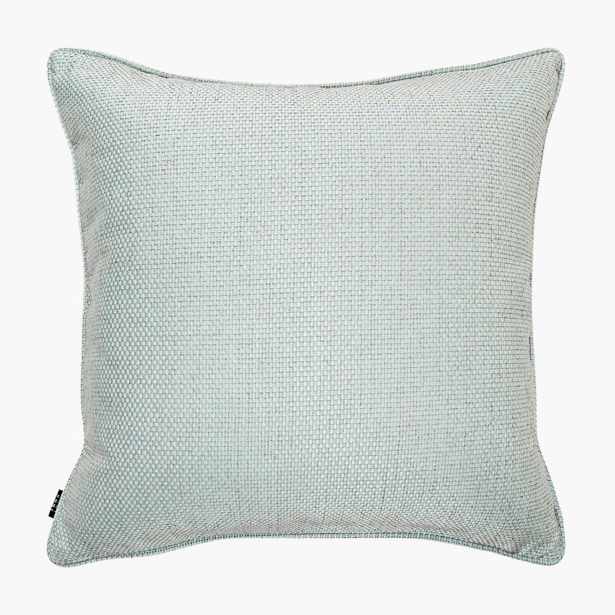 Astrid Sage Textured Piping Filled Cushion - 50x50 cm