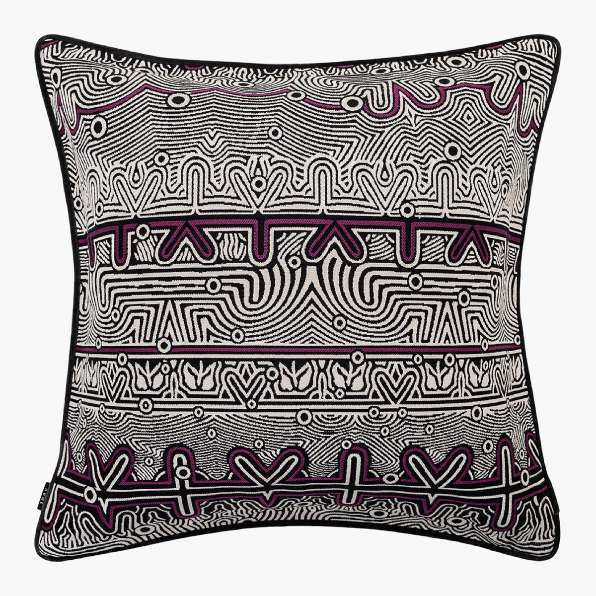 Edda Mauve Filled Cushion - 50x50 cm