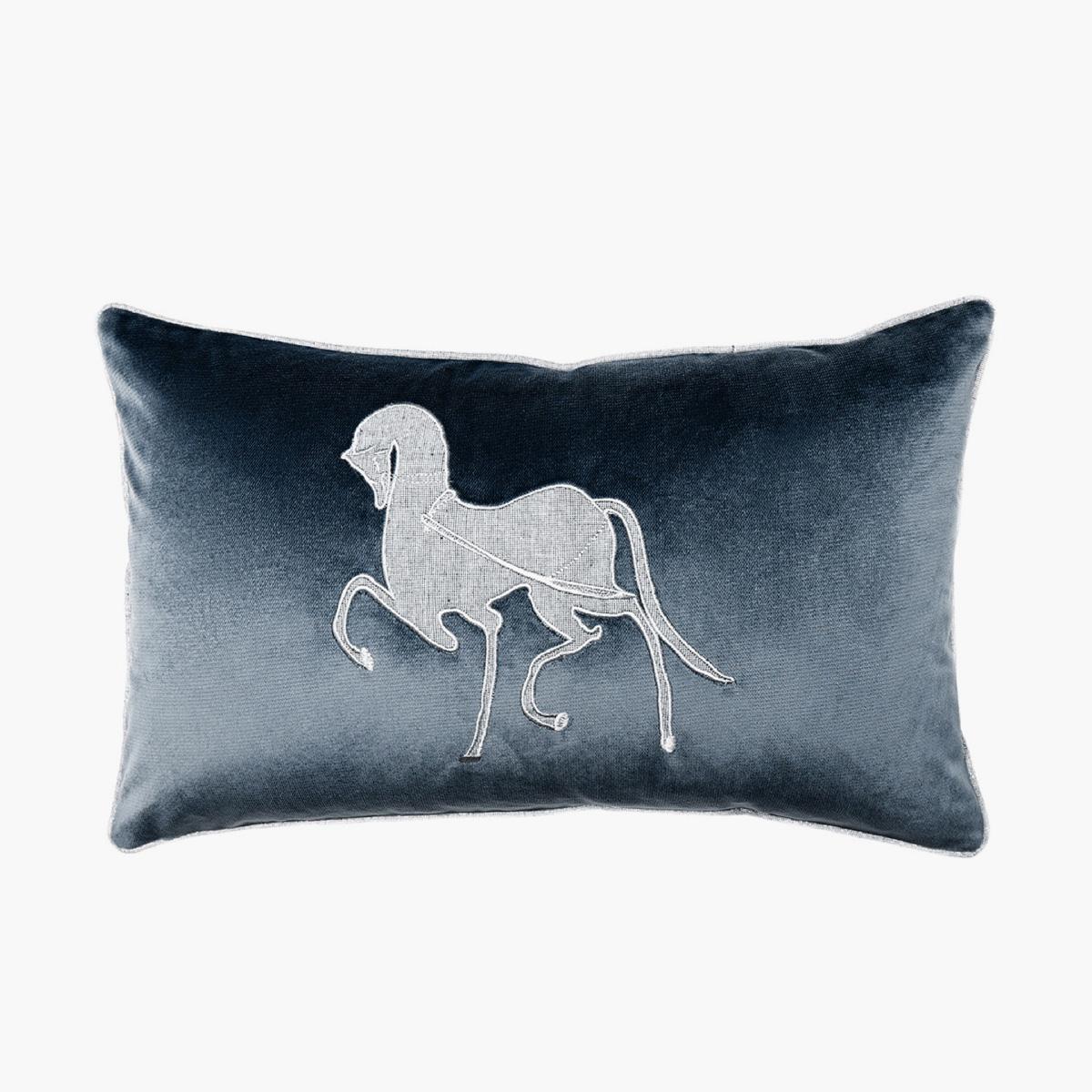 Faaris Matisse Embroidered Filled Cushion - 30x50 cm