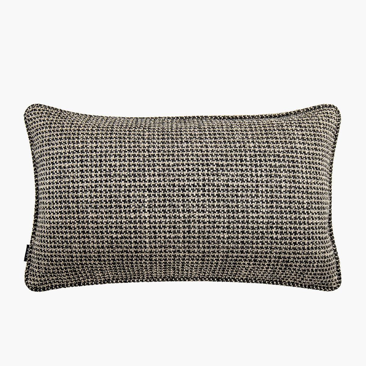 Hugo Steele II Checkered Filled Cushion - 30x50 cm