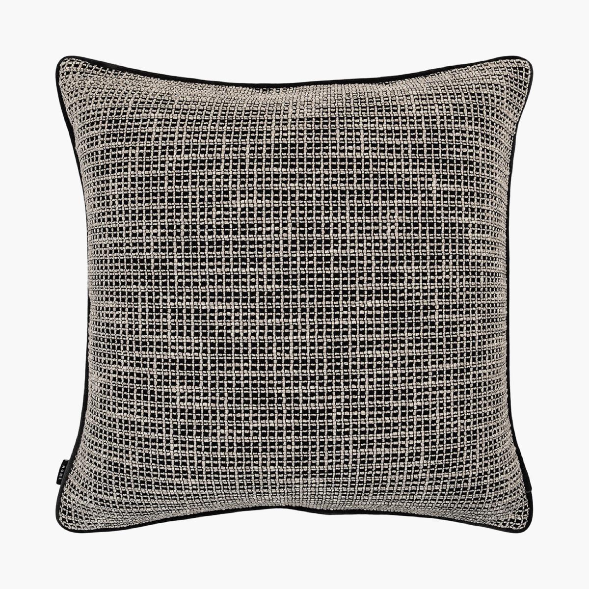 Marlee Steele Contrasted Grid Cushion - 50x50 cm