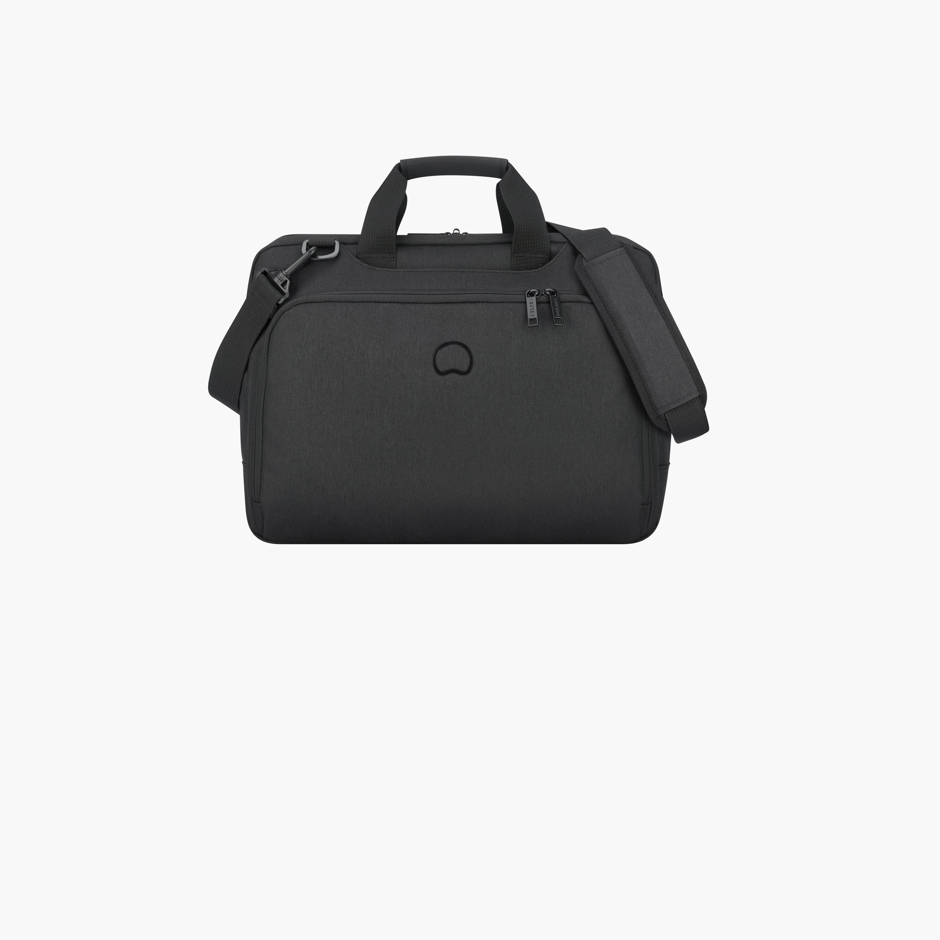 Delsey Paris 21 L Laptop Bag, Polyester, Detachable Strap | 3942161-50-men-bags-image-1