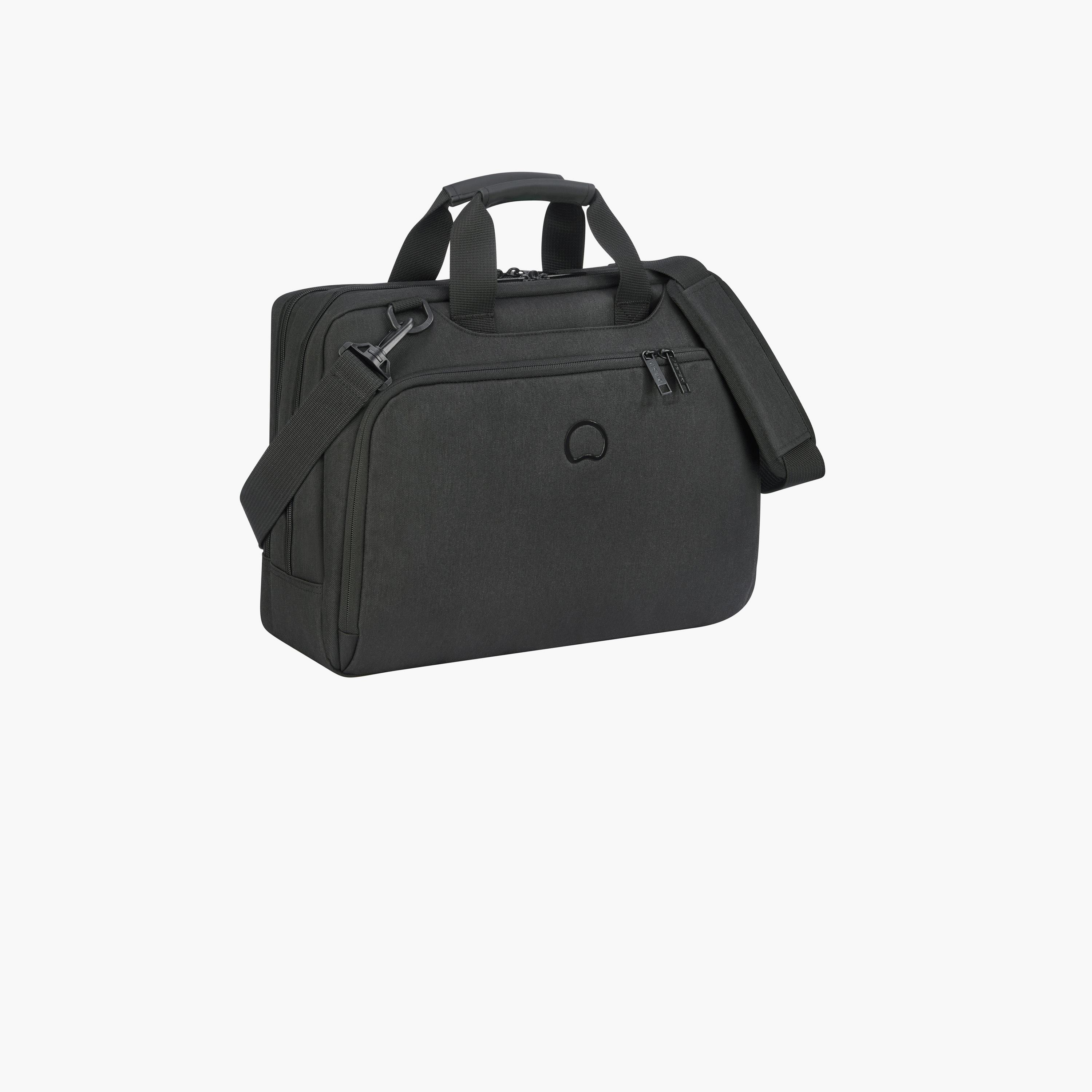 Delsey Paris 21 L Laptop Bag, Polyester, Detachable Strap | 3942161-50-men-bags-image-4
