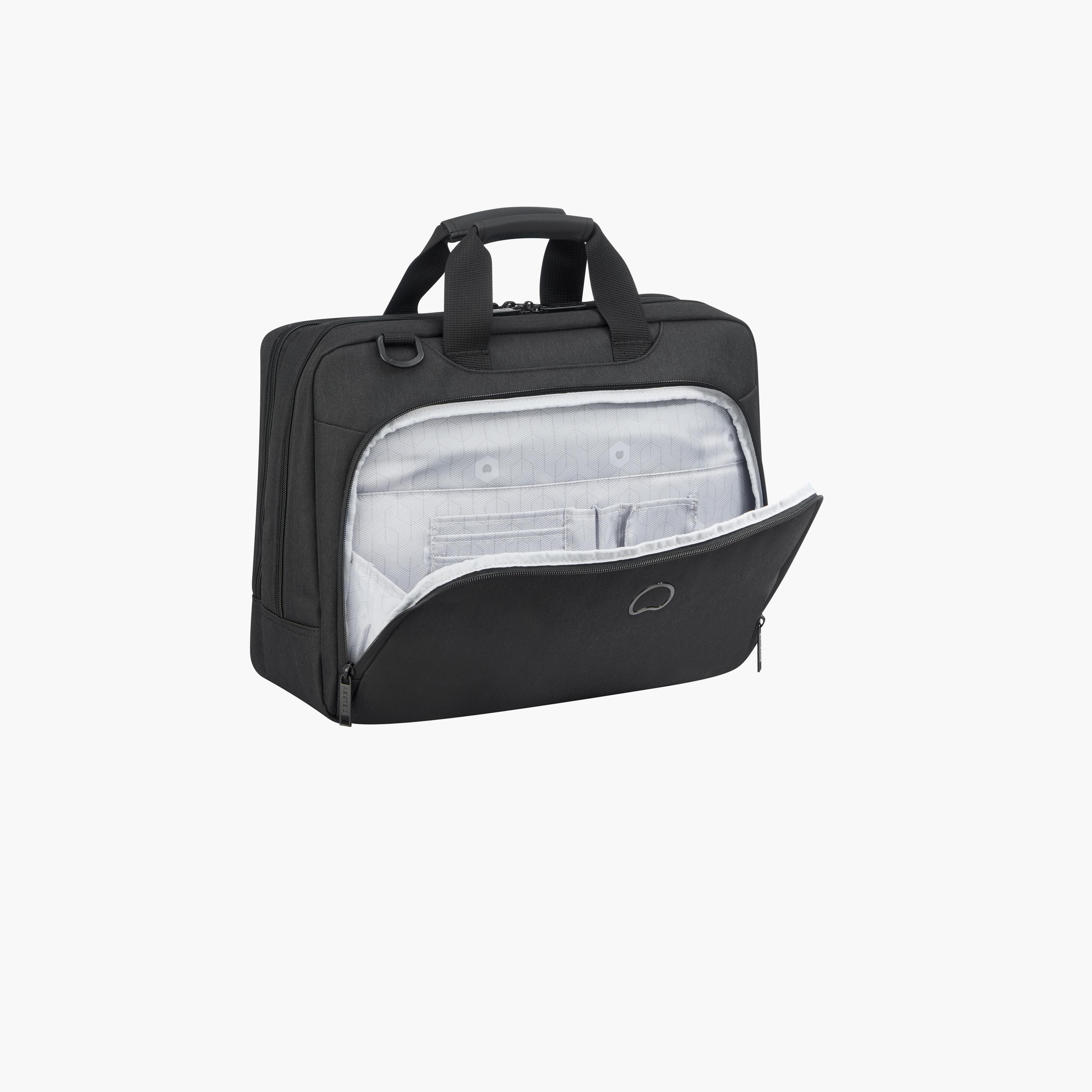 Delsey Paris 21 L Laptop Bag, Polyester, Detachable Strap | 3942161-50-men-bags-image-7