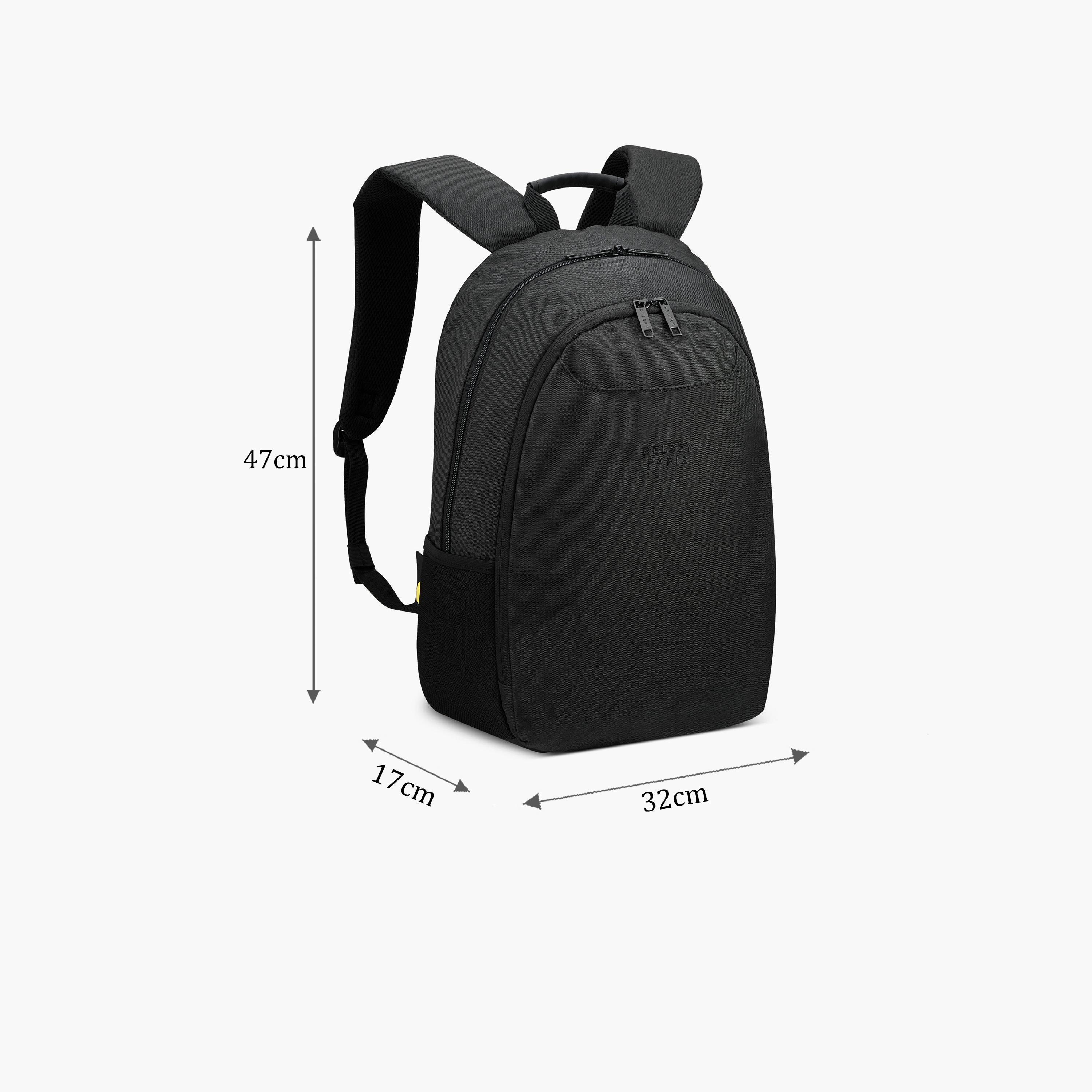Delsey Paris 25 L Backpack, Polyester, Adjustable Shoulder Strap | 3942603-50-travel-luggagesandbags-backpacks-image-2