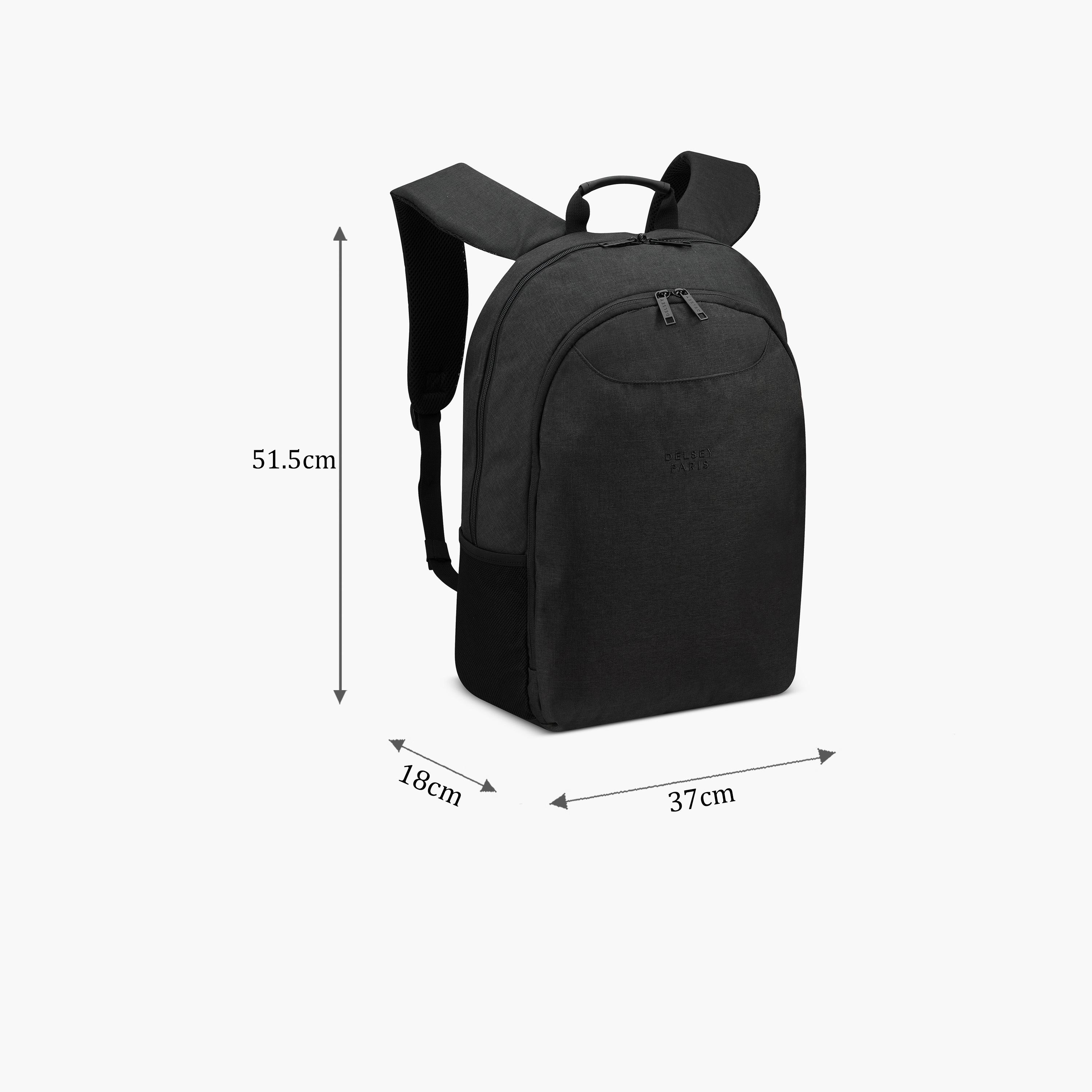 Delsey Paris 34 L Backpack, Polyester, Adjustable Shoulder Strap | 3942622-50-travel-luggagesandbags-backpacks-image-2