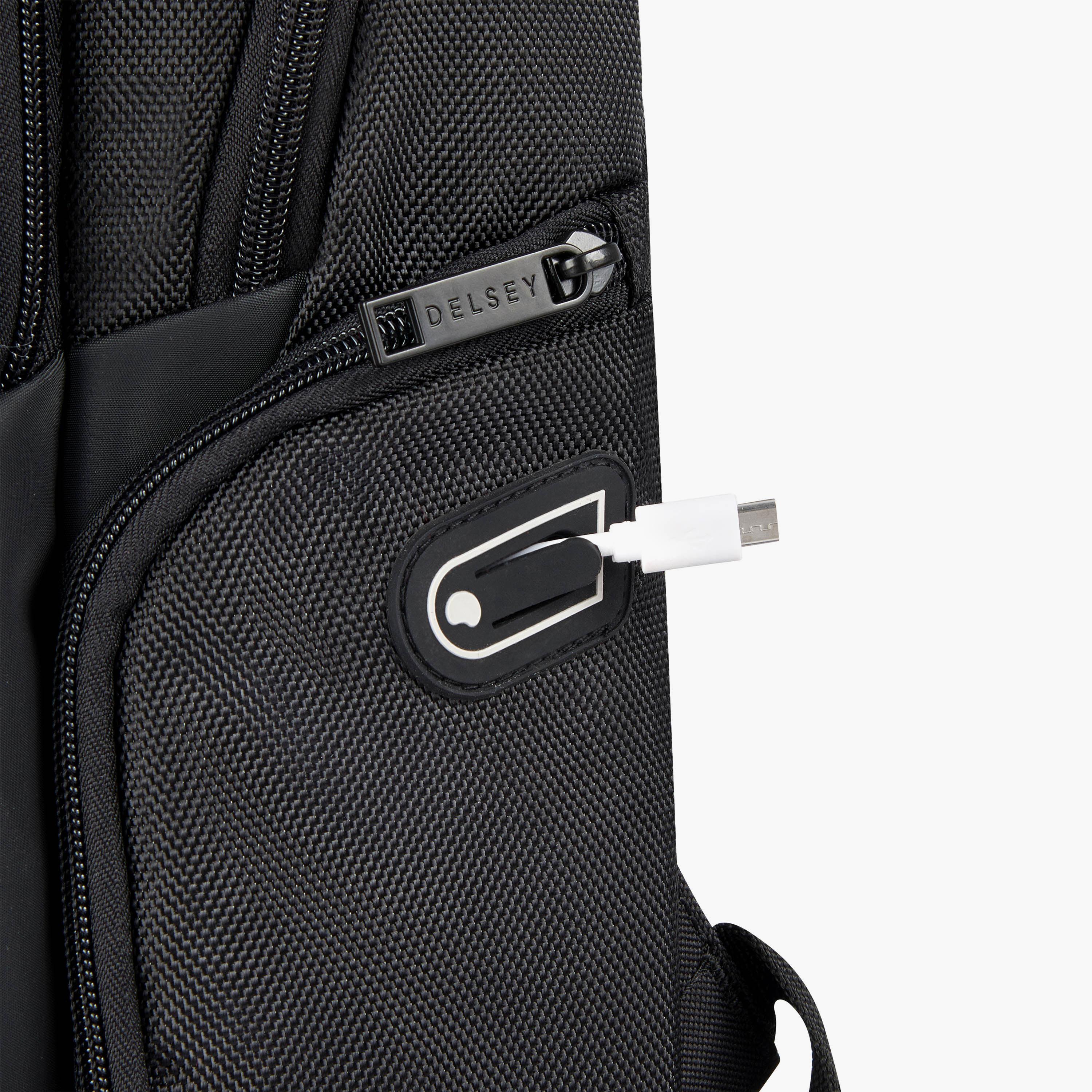 Delsey Paris 22 L Backpack, Polyester, Adjustable Shoulder Strap | 3944603-00-travel-luggagesandbags-backpacks-image-10