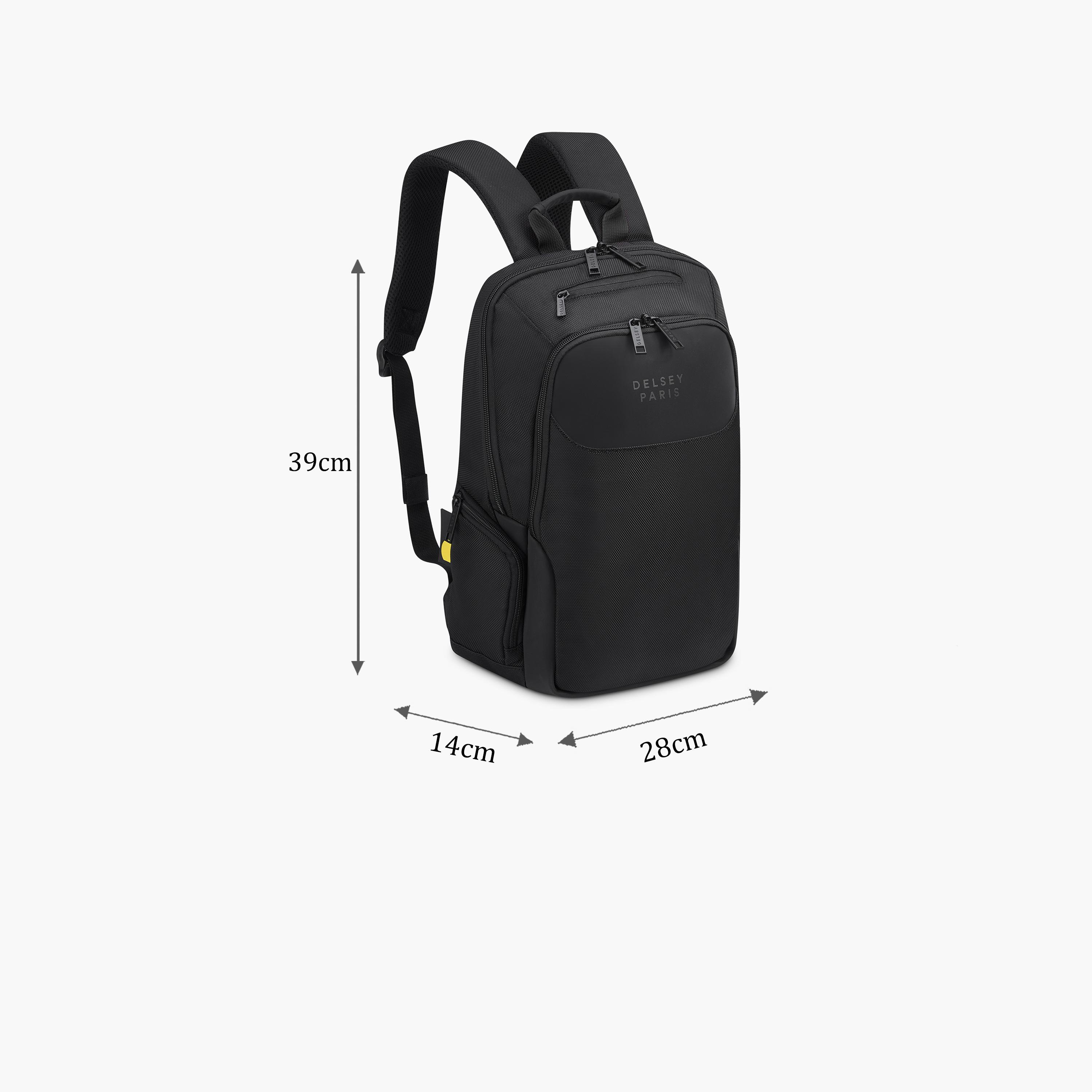 Delsey Paris 15 L Backpack, Polyester, Adjustable Shoulder Strap | 3944602-00-travel-luggagesandbags-backpacks-image-2