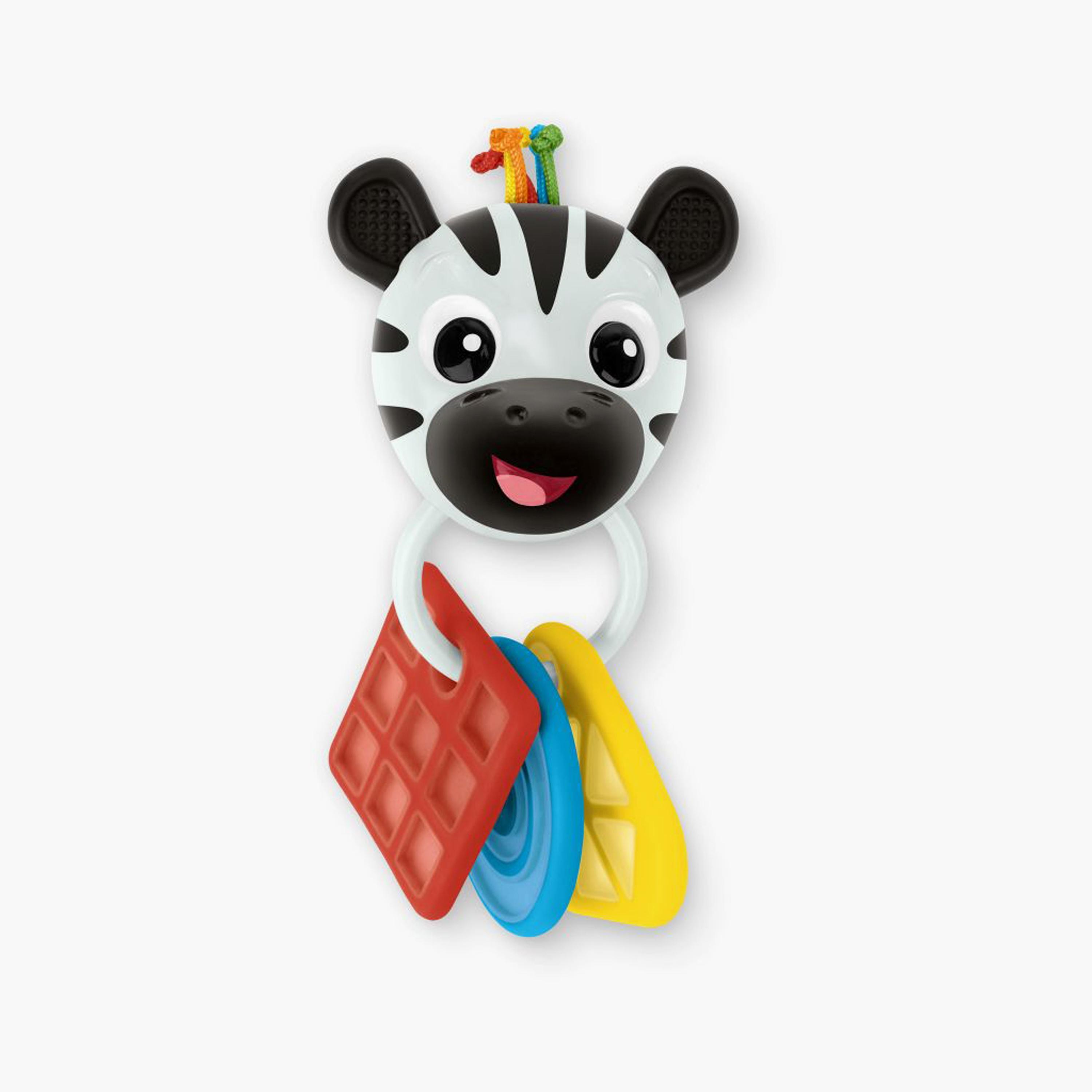 Baby Einstein 2-In-1 Shake-A-Shape Zen Teether & Rattle Toy - 3 Months+-toys-babyandtoddlertoys-rattlesandteethers-image-1