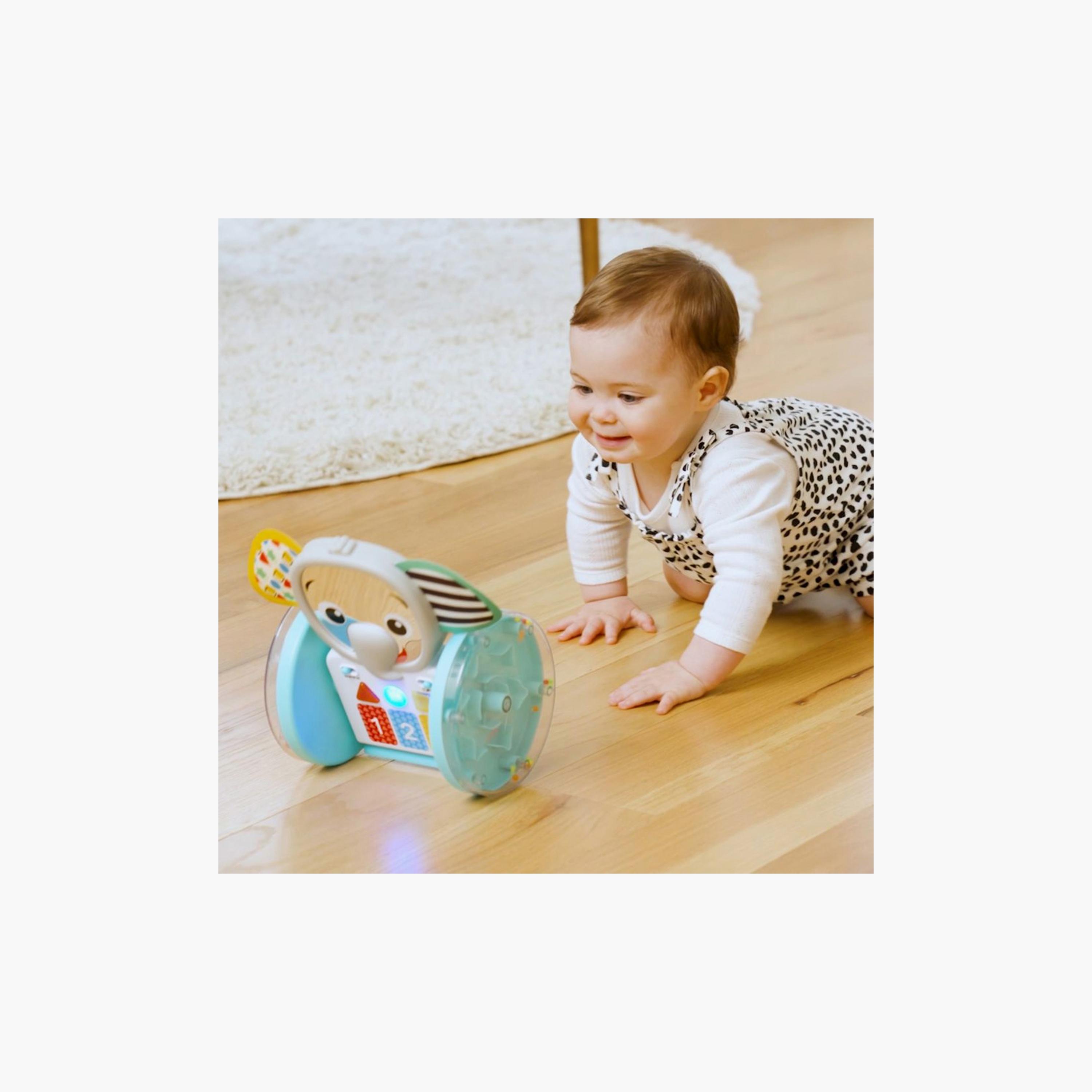 Baby Einstein Chase & Tap Earl Crawling Baby Toy, with Mirror & Music - 6 Months+-toys-babyandtoddlertoys-learningtoys-image-2