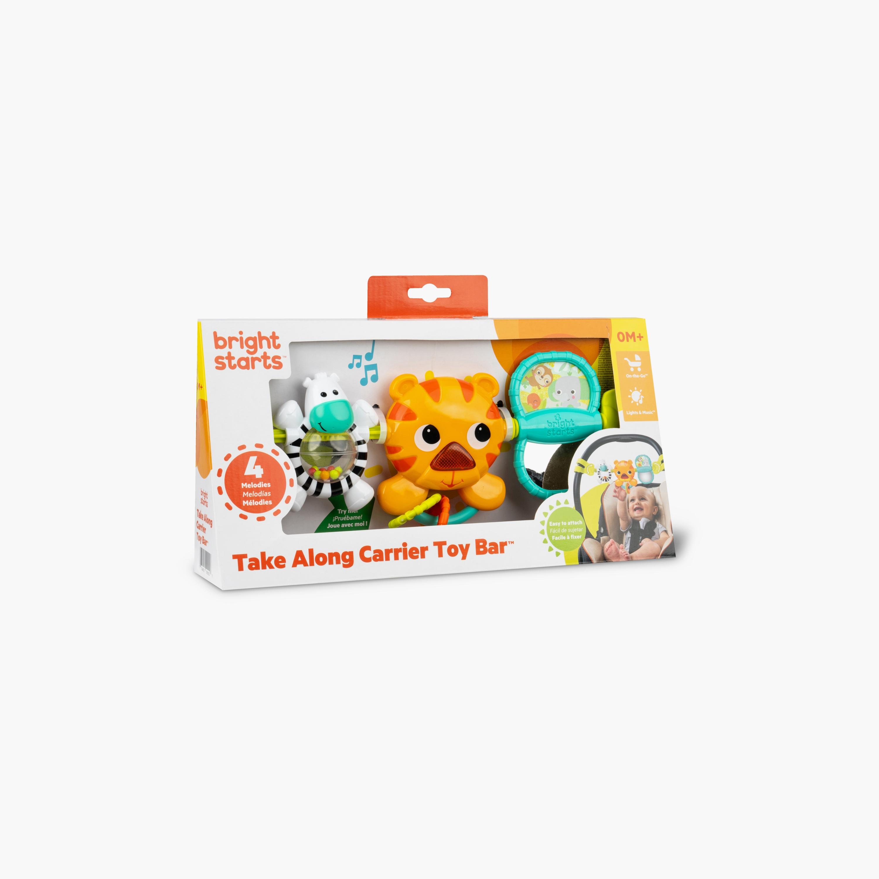 لعبة حاملة الأطفال المعلقة من برايت ستارتس - بتصميم الغابة - من عمر 0 إلى 6 أشهر-toys-babyandtoddlertoys-strollertoys-image-7