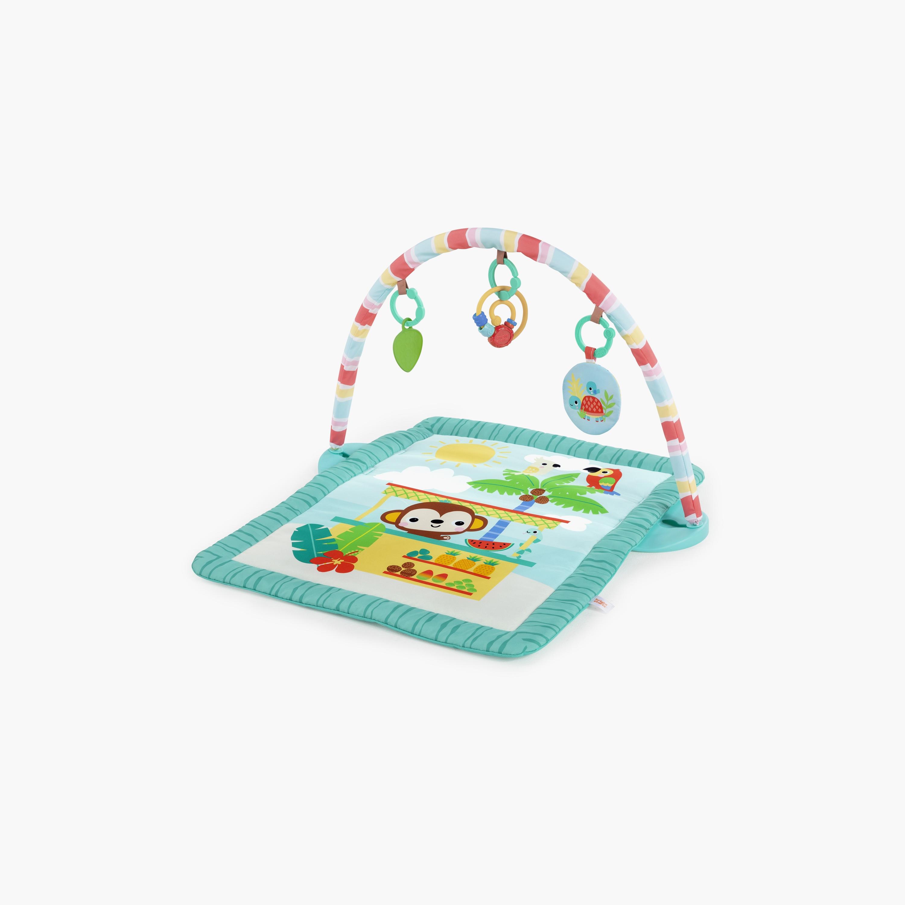 Bright Starts Tiki Toy Bar Activity Gym - 0 Months+-baby-infantactivity-playgyms-image-1
