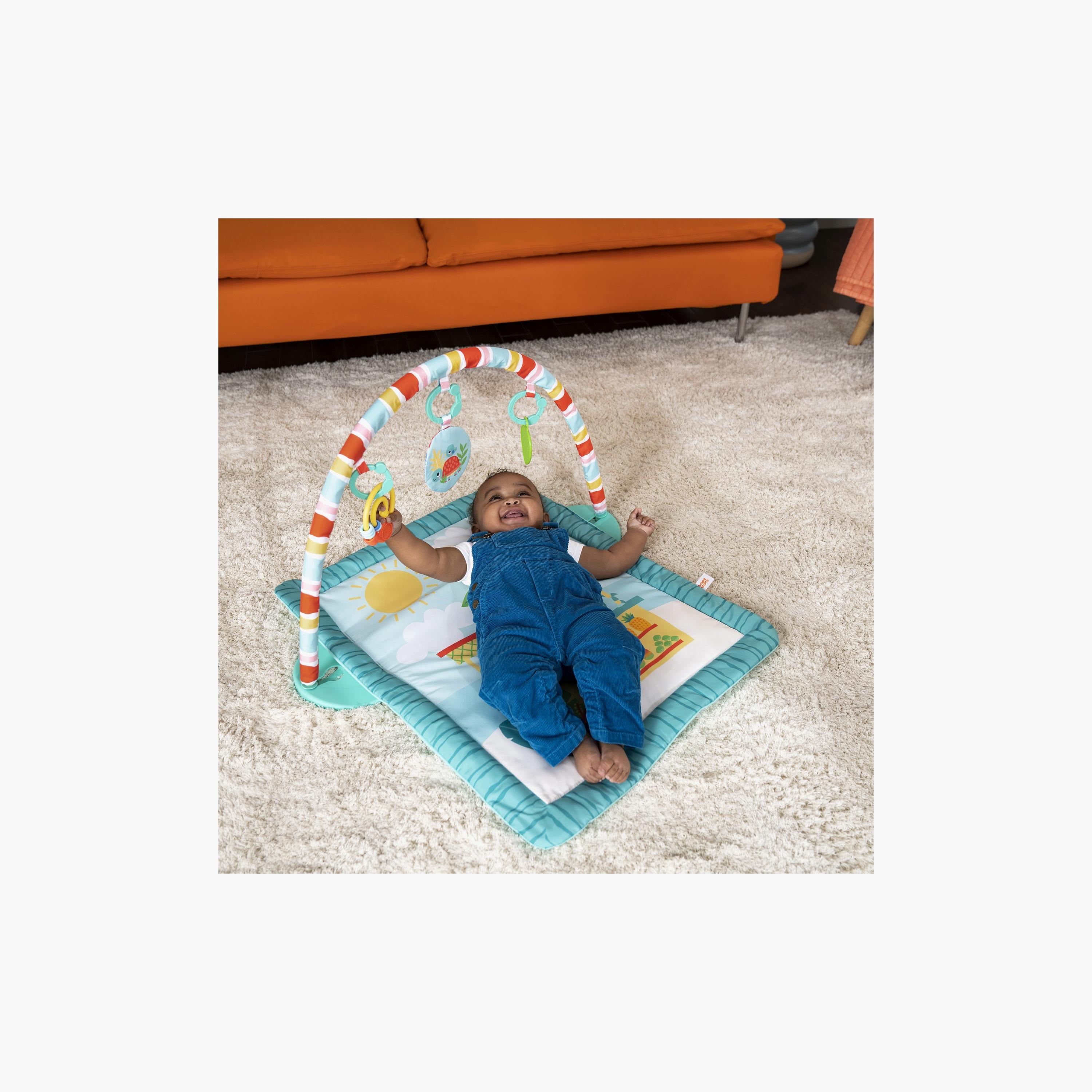 Bright Starts Tiki Toy Bar Activity Gym - 0 Months+-baby-infantactivity-playgyms-image-4