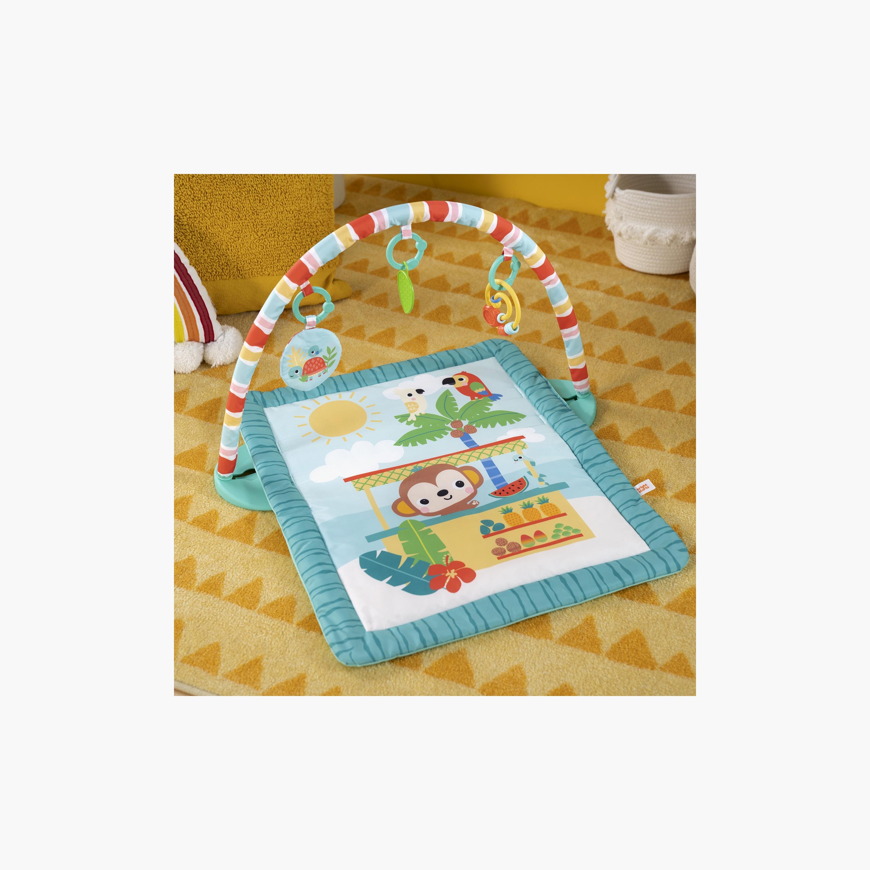 Bright Starts Tiki Toy Bar Activity Gym - 0 Months+-baby-infantactivity-playgyms-image-5