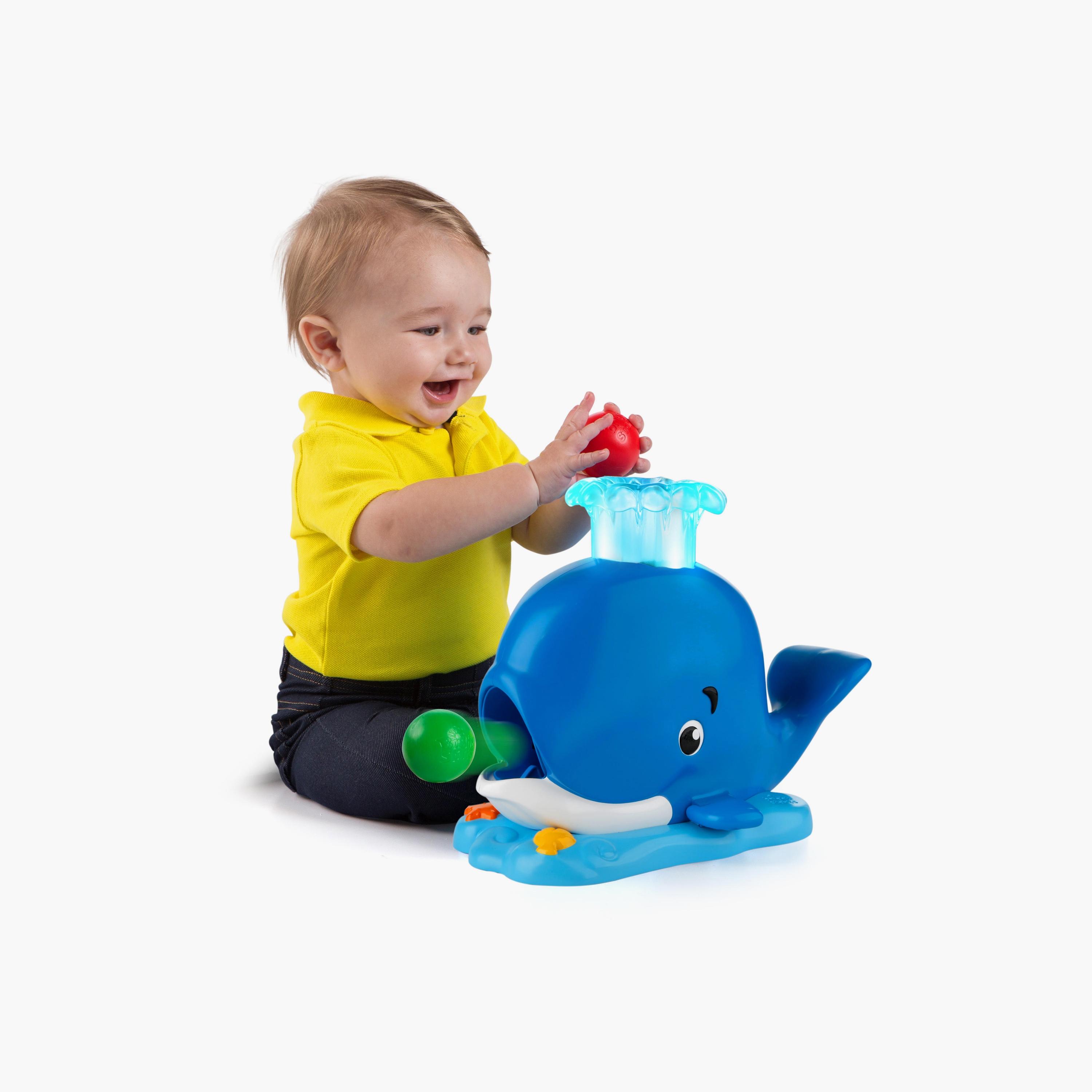 Bright Starts Silly Spout Whale Popper with 3-Piece Balls - 6 Months+-toys-babyandtoddlertoys-lightsandmusicaltoys-image-2