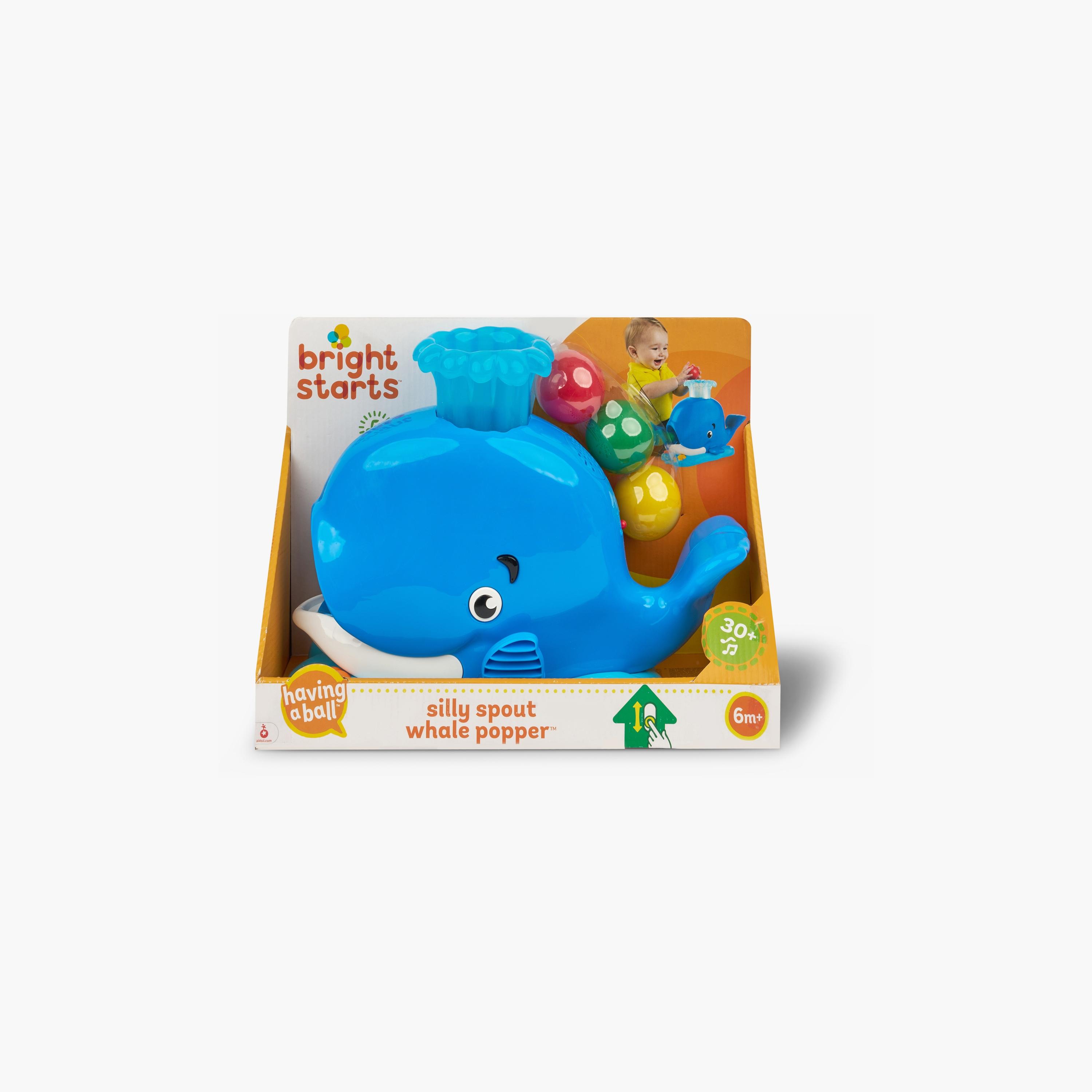 Bright Starts Silly Spout Whale Popper with 3-Piece Balls - 6 Months+-toys-babyandtoddlertoys-lightsandmusicaltoys-image-3