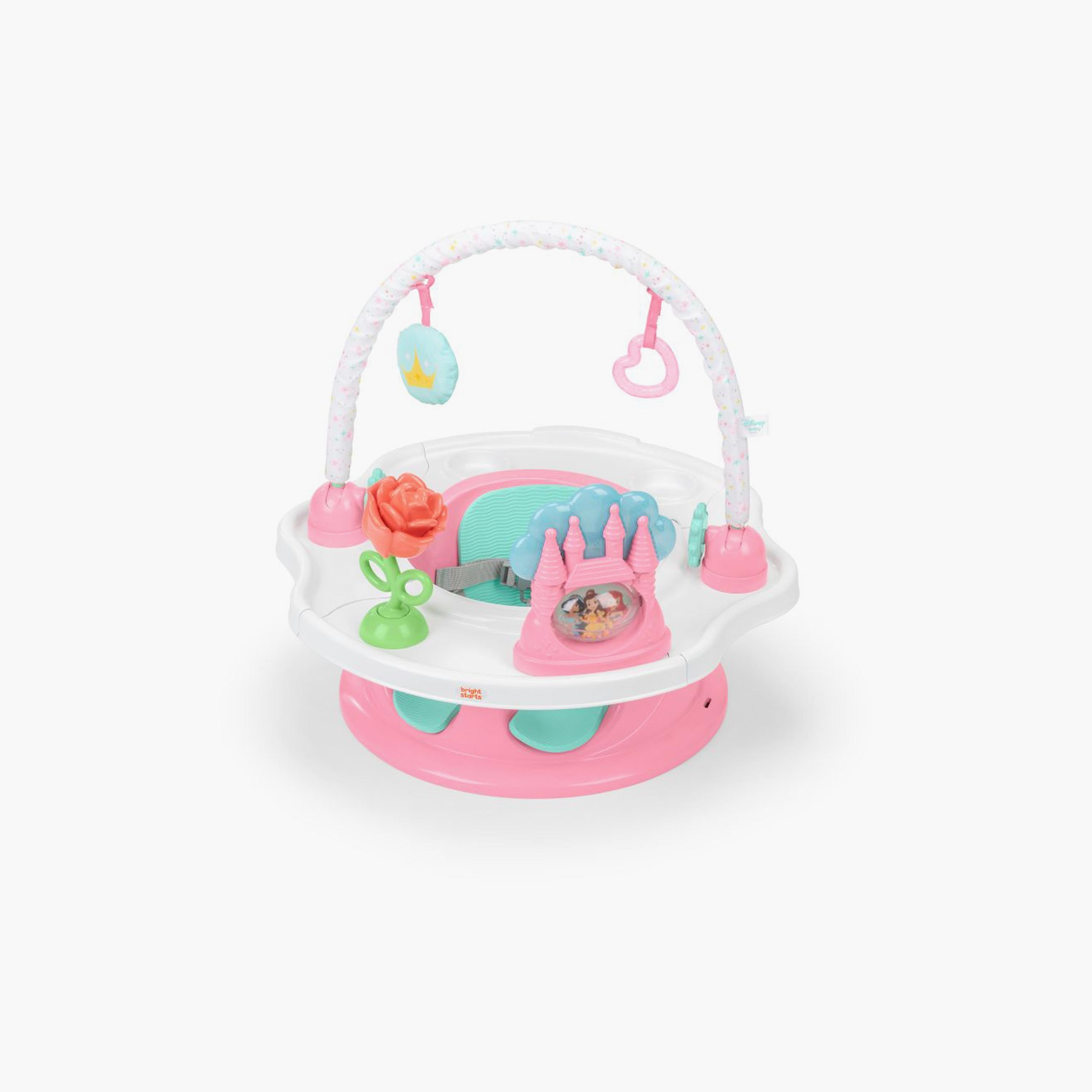 Bright Starts Disney Princess 3-in-1 Super Seat with Hanging Toys - 6 Months - 3 Years-baby-feeding-highchairsandboosters-image-1