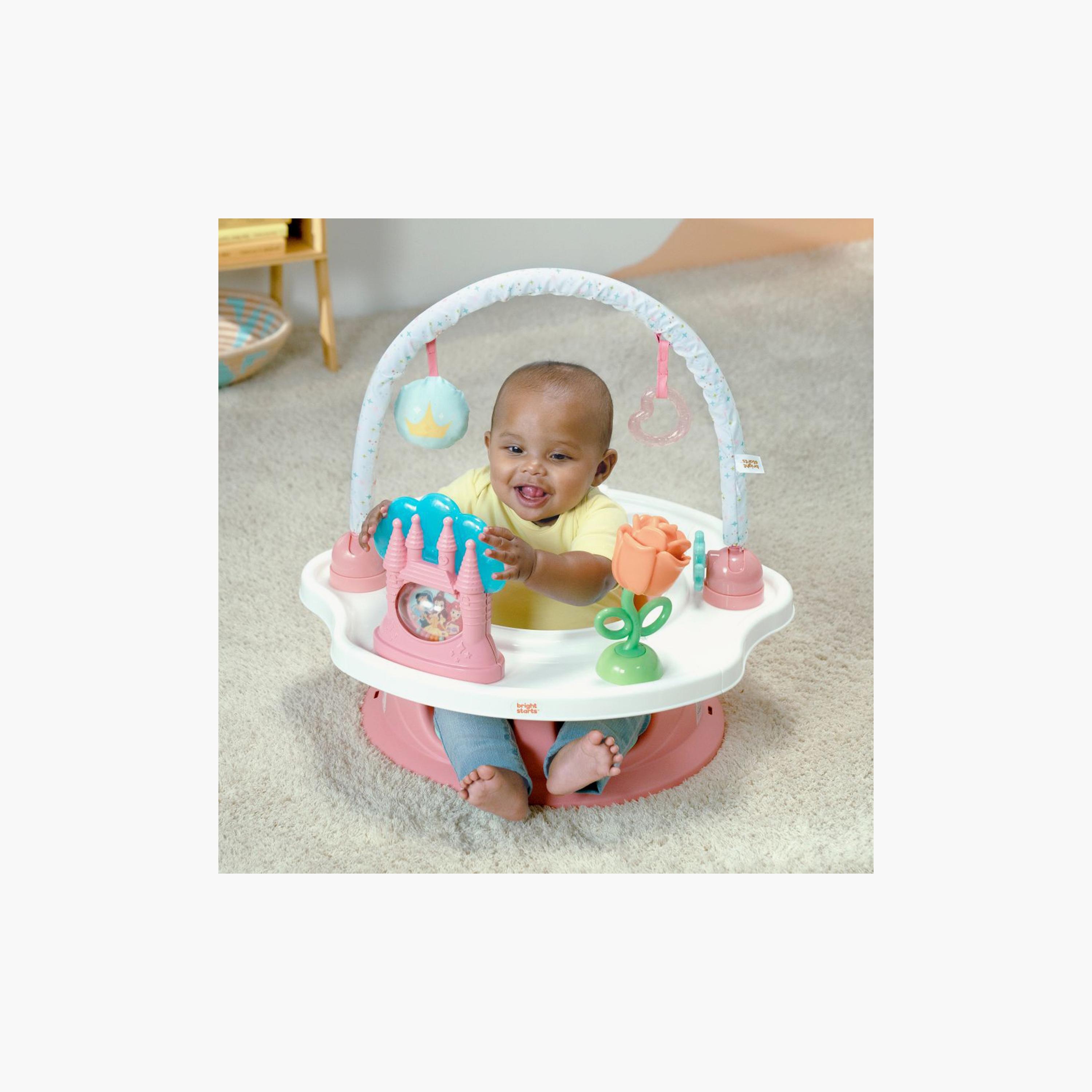 Bright Starts Disney Princess 3-in-1 Super Seat with Hanging Toys - 6 Months - 3 Years-baby-feeding-highchairsandboosters-image-2
