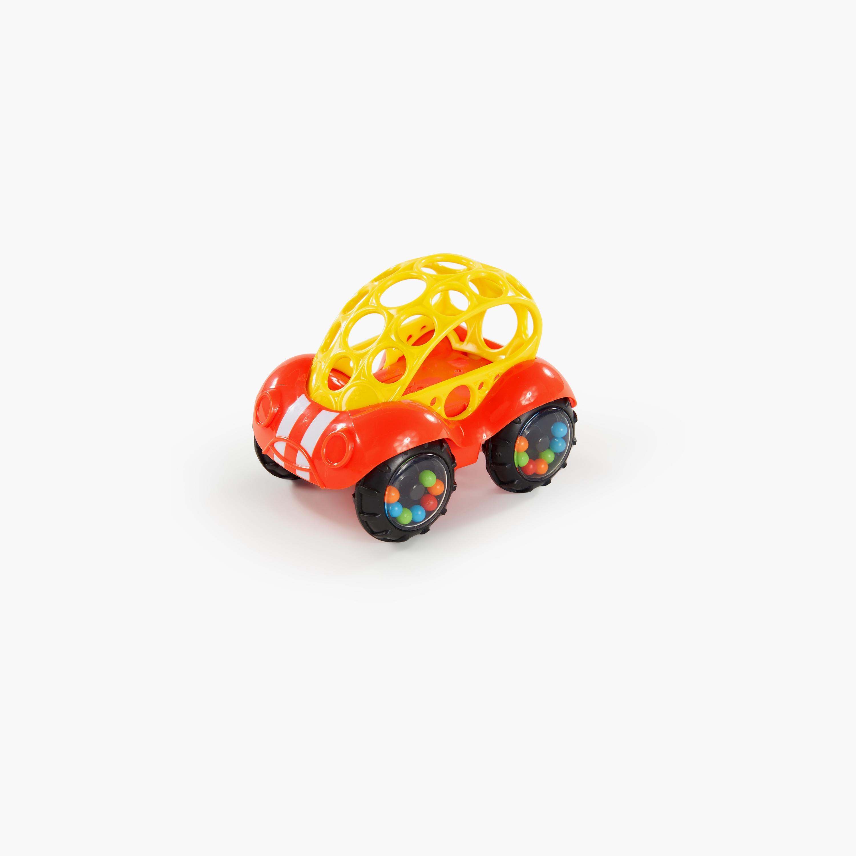 Bright Starts Rattle & Roll Buggie Toy with Bead-Filled Tires - 6 Months+-toys-babyandtoddlertoys-rattlesandteethers-image-1