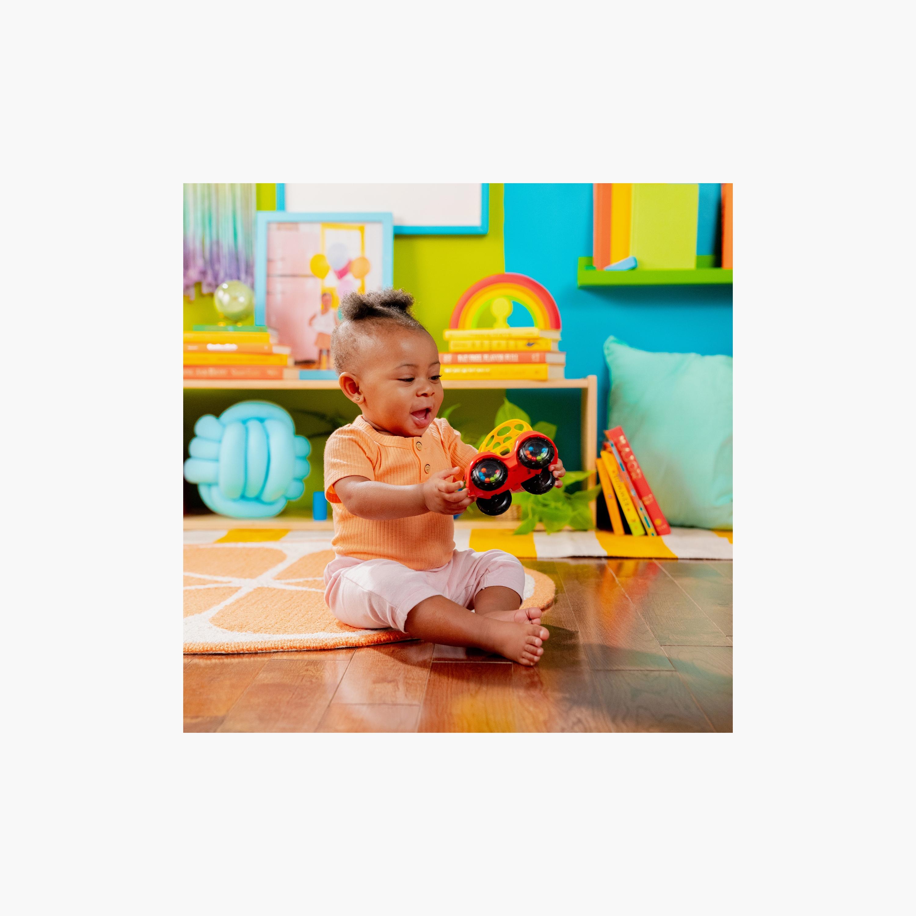Bright Starts Rattle & Roll Buggie Toy with Bead-Filled Tires - 6 Months+-toys-babyandtoddlertoys-rattlesandteethers-image-5