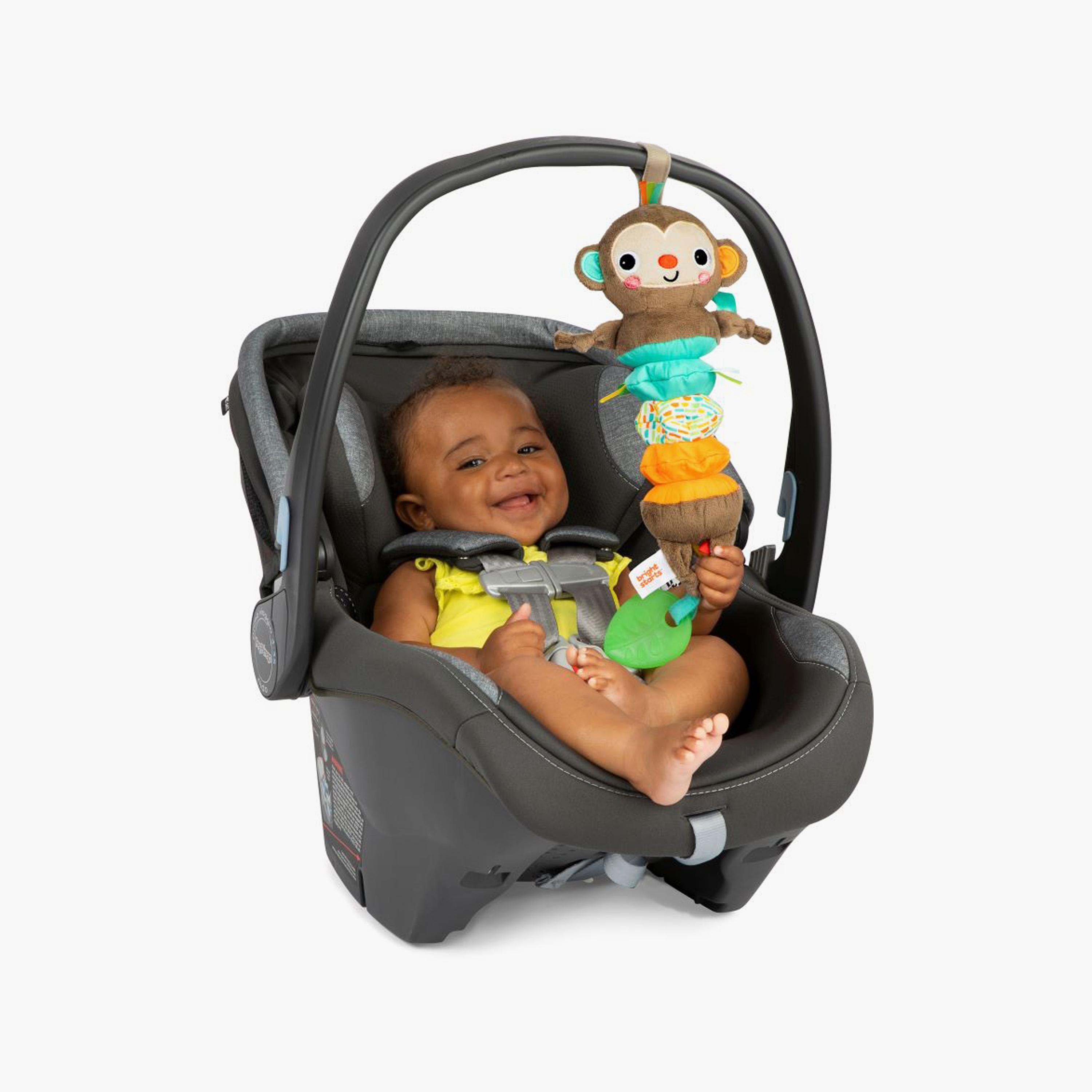Bright Starts Pull, Play & Boogie Musical Activity Toy - Monkey - Newborn+-toys-babyandtoddlertoys-strollertoys-image-3