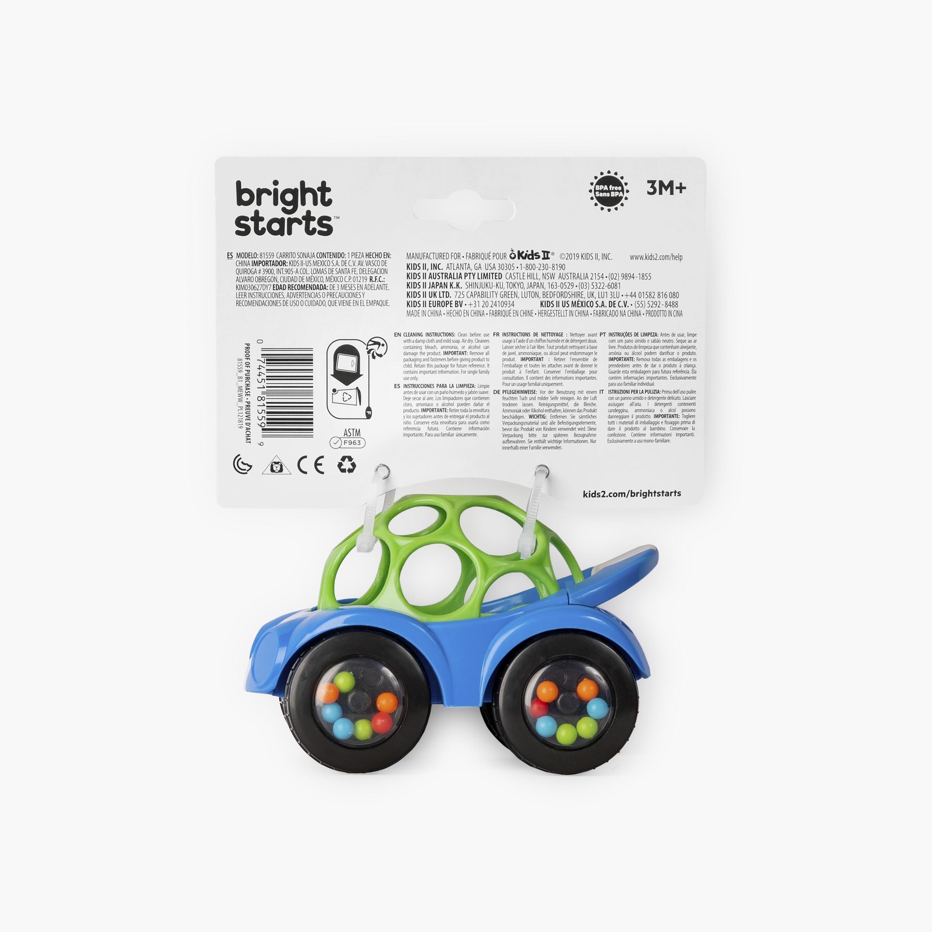 سيارة رياضية سهلة الإمساك أو بول خالية من مادة BPA من برايت ستارتس - من عمر 3 أشهر فما فوق-toys-babyandtoddlertoys-rattlesandteethers-image-6