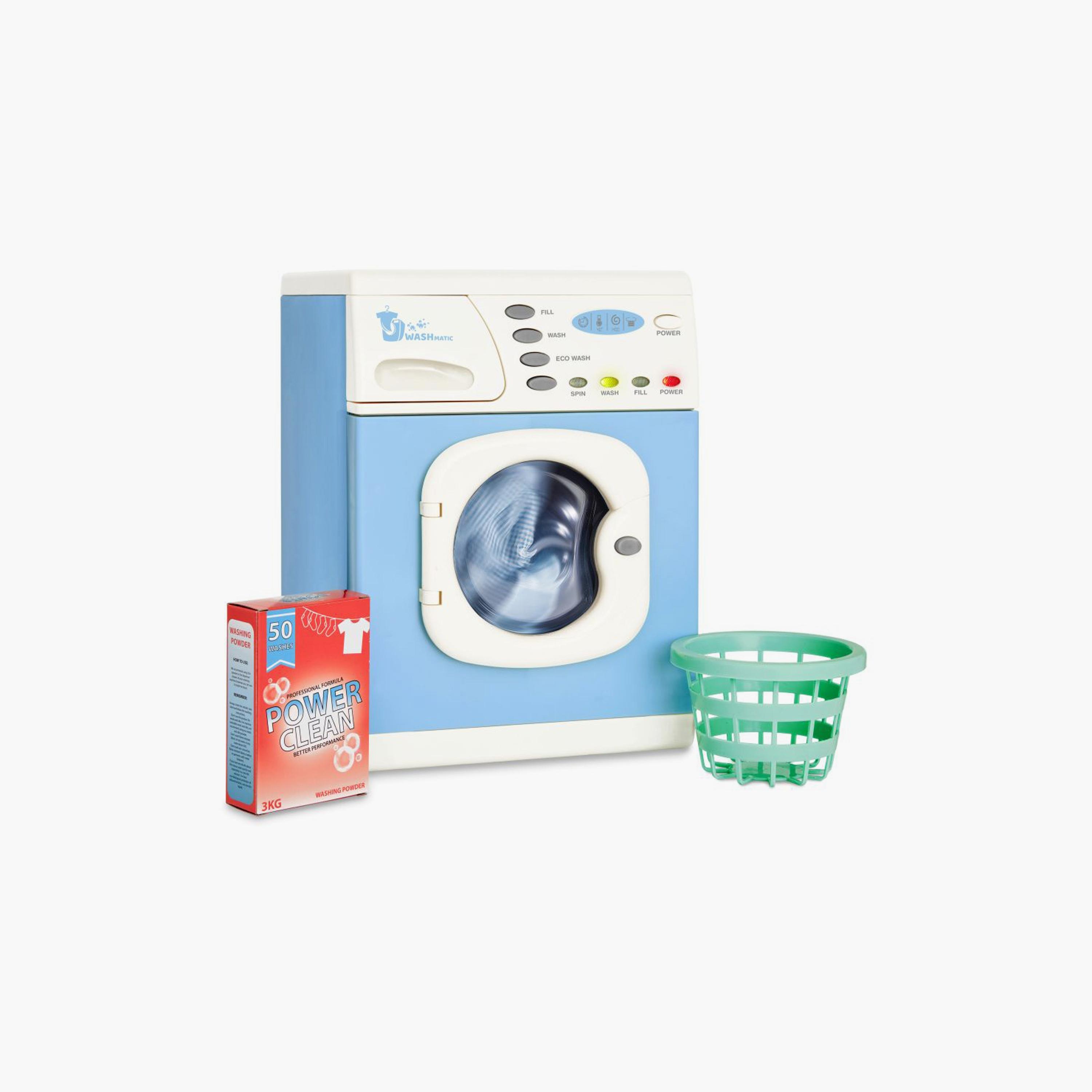غسالة الإلكترونية مع حوض دوار وأضواء وصوت من كاسدون - من سن 3 سنوات فما فوق-toys-roleplay-householdsets-image-1